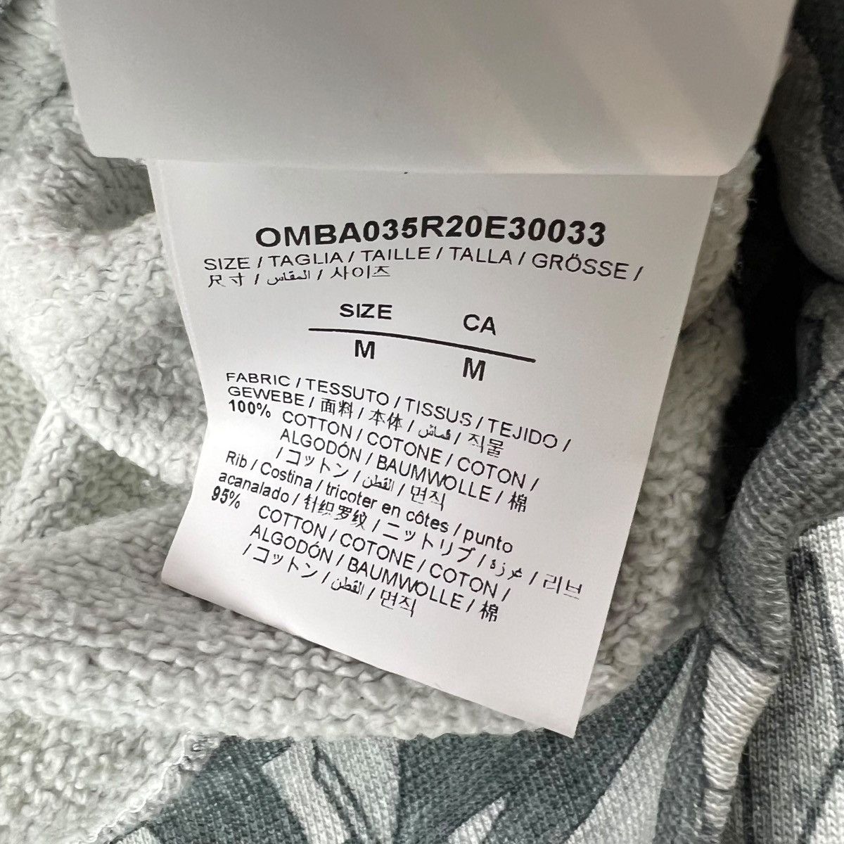 Off-White Off-White Multi Arrows Grey Sweatshirt Size US L / EU 52-54 / 3 - 4 Thumbnail
