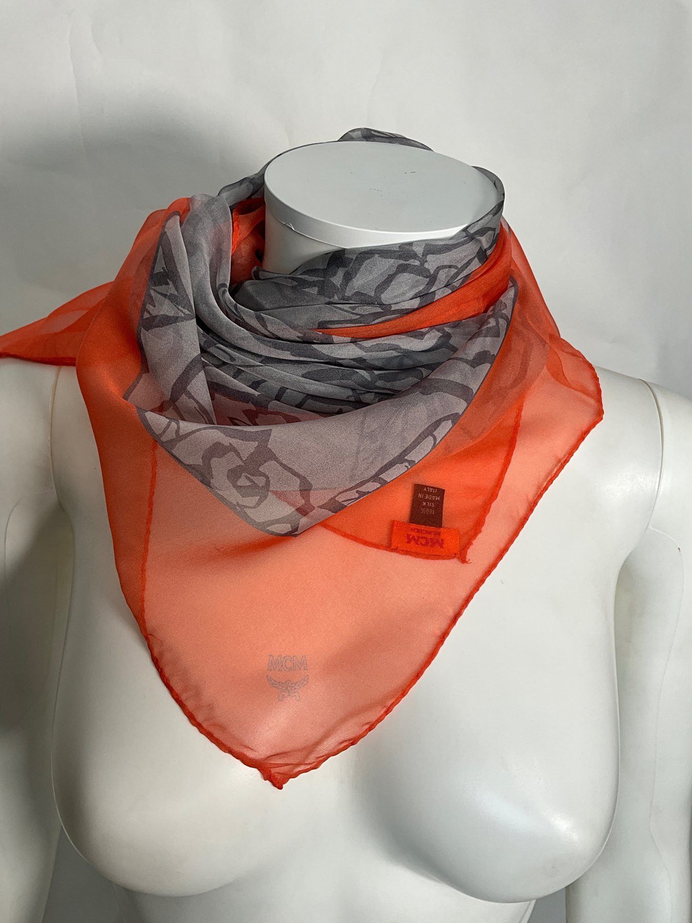 MCM Silk scarf MCM Size ONE SIZE - 1 Thumbnail