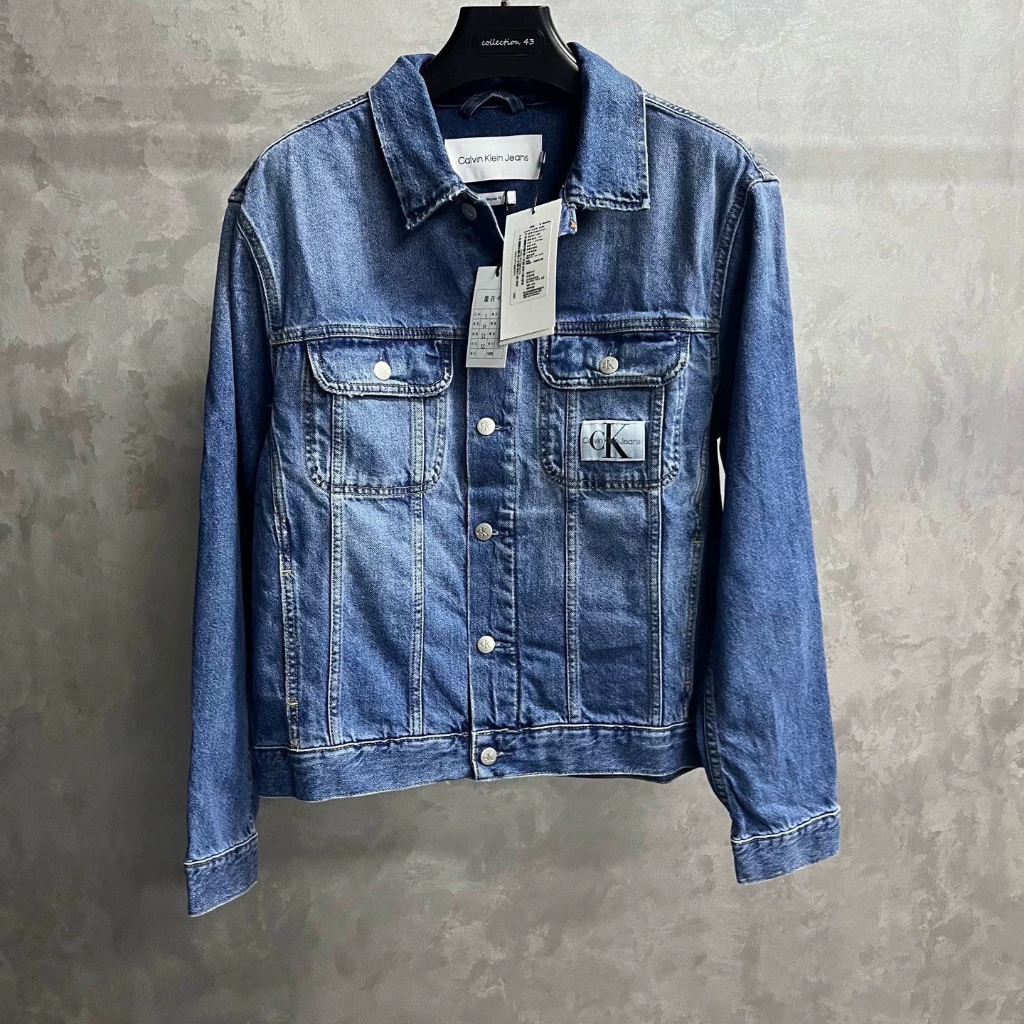 Calvin Klein Calvin Klein Denim Blue Hoodie M Men Size US M / EU 48-50 / 2 - 1 Thumbnail