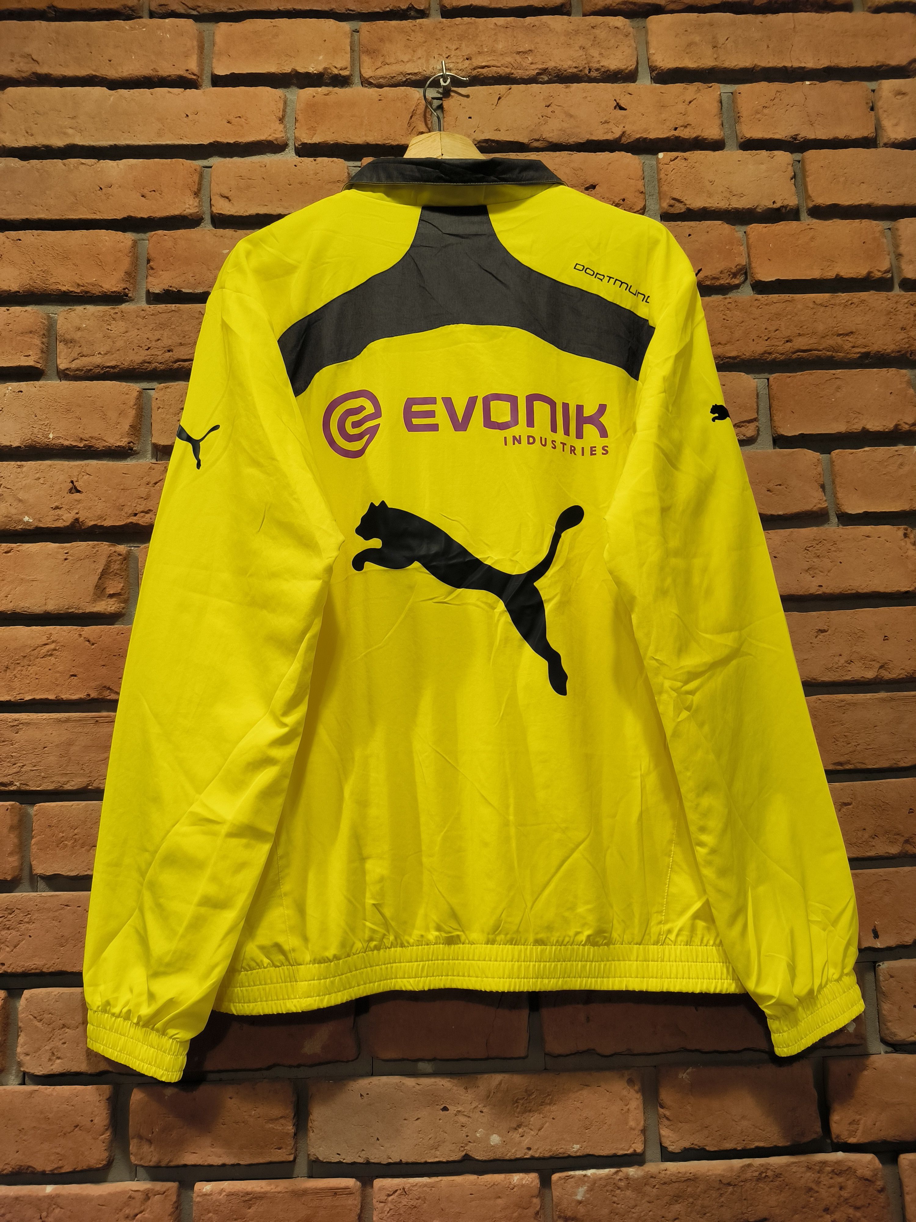 Puma × Vintage Vintage Puma Borussia Dortmund BVB 2013 Zip Tracksuit Soccer Size US M / EU 48-50 / 2 - 2 Thumbnail