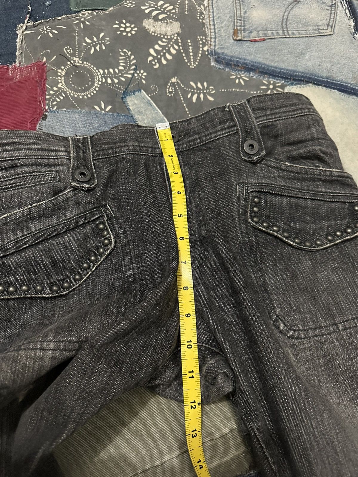 Japanese Brand Edge Rupert Distressed Denim Jeans Pants Size US 33 - 23 Thumbnail