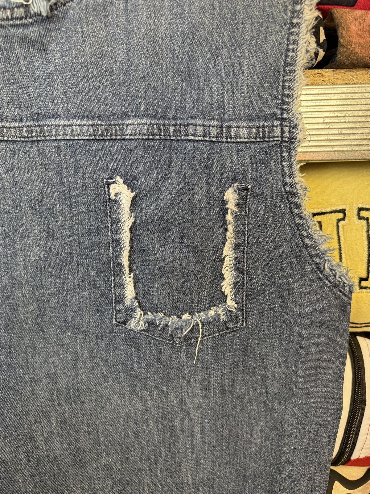 Acne Studios Crazy Acne Studios Distressed Denim Dress Size XS / US 0-2 / IT 36-38 - 7 Thumbnail