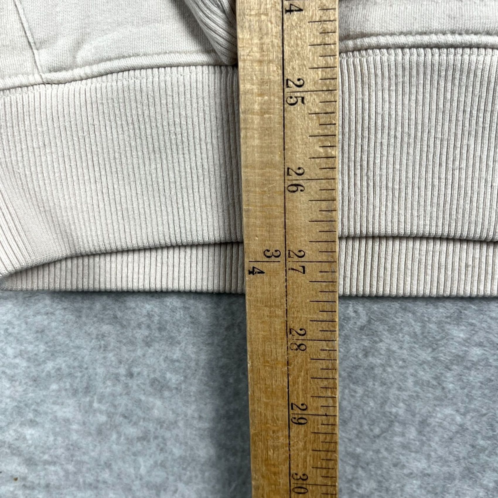 TravisMathew Travis Mathew Hoodie Pullover Hooded Sweatshirt Mens Small Beige Golf Knit Cotton Polyester Winter Fall Spring Size US S / EU 44-46 / 1 - 6 Thumbnail