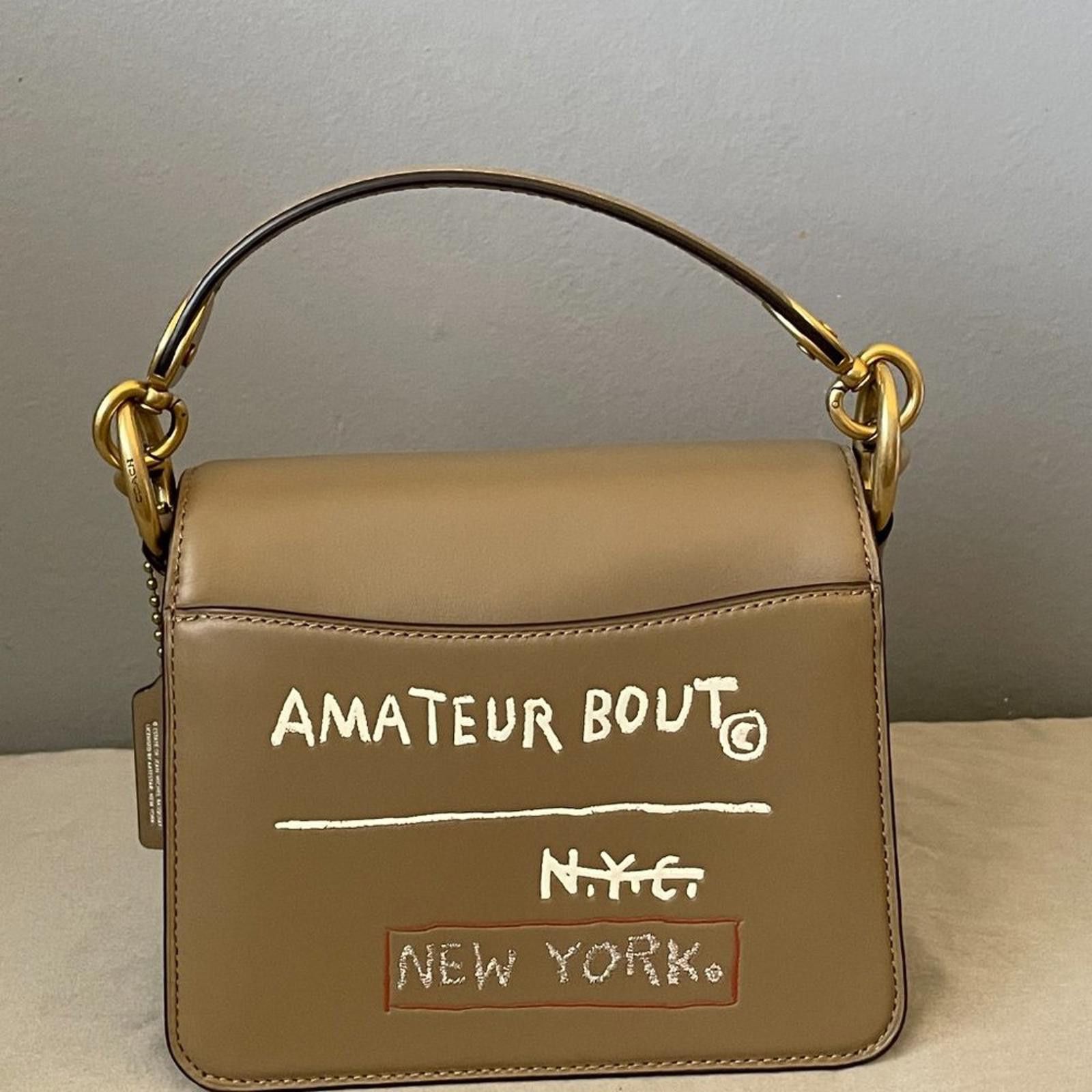 Coach NWT Coach X Jean Michel Basquiat Beat Shoulder Bag 18 Size ONE SIZE - 3 Thumbnail