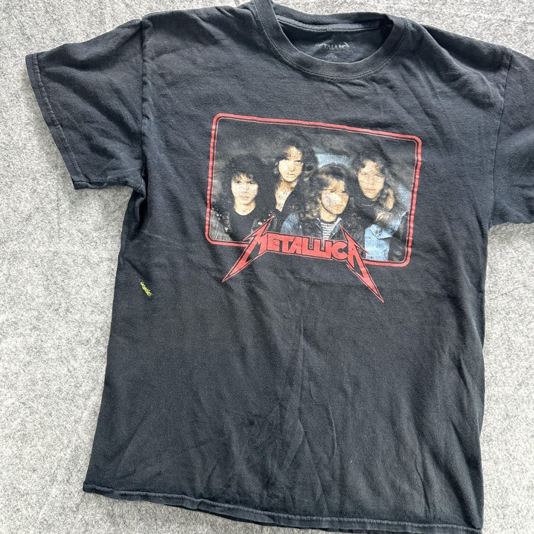 Vintage Metallica Shirt Mens Medium Black Band Graphic Tee Rock Music Concert Tour Size US M / EU 48-50 / 2 - 3 Thumbnail