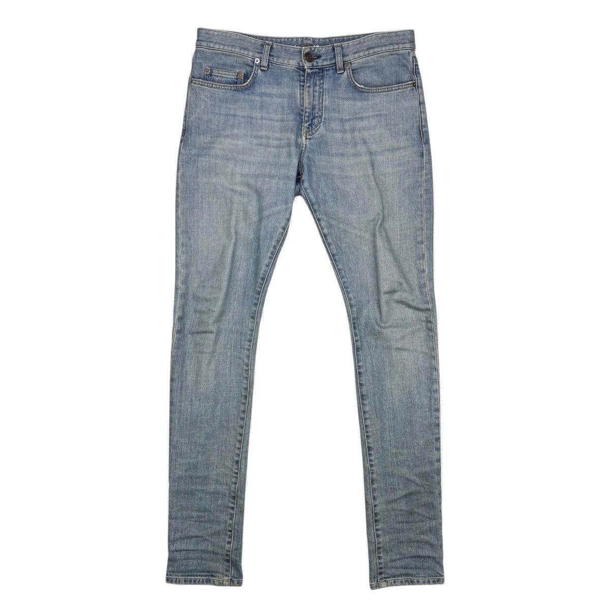 Saint Laurent Paris SAINT LAURENT PARIS FW14 BLUE D02 DENIM Size US 31 - 2 Thumbnail