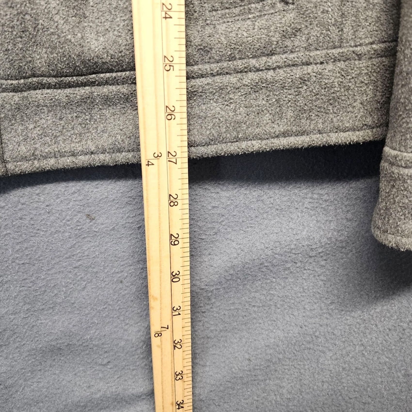 Levi's Levi's Jacket Mens Large Gray Wool Blend Quilted Lined Field Coat Snap Zip Military Jacket Pockets Zipper Logo Vintage No Mens Size US L / EU 52-54 / 3 - 7 Thumbnail