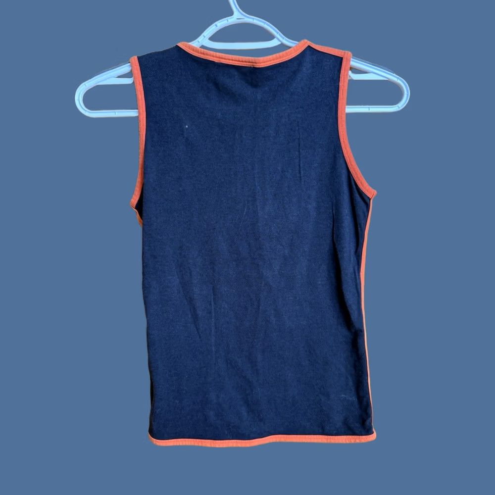 4SDESIGNS VINTAGE Biker Designs Tank Womens Small Laconia Rally and Races 2005 Biker Moto Size S / US 4 / IT 40 - 1 Thumbnail