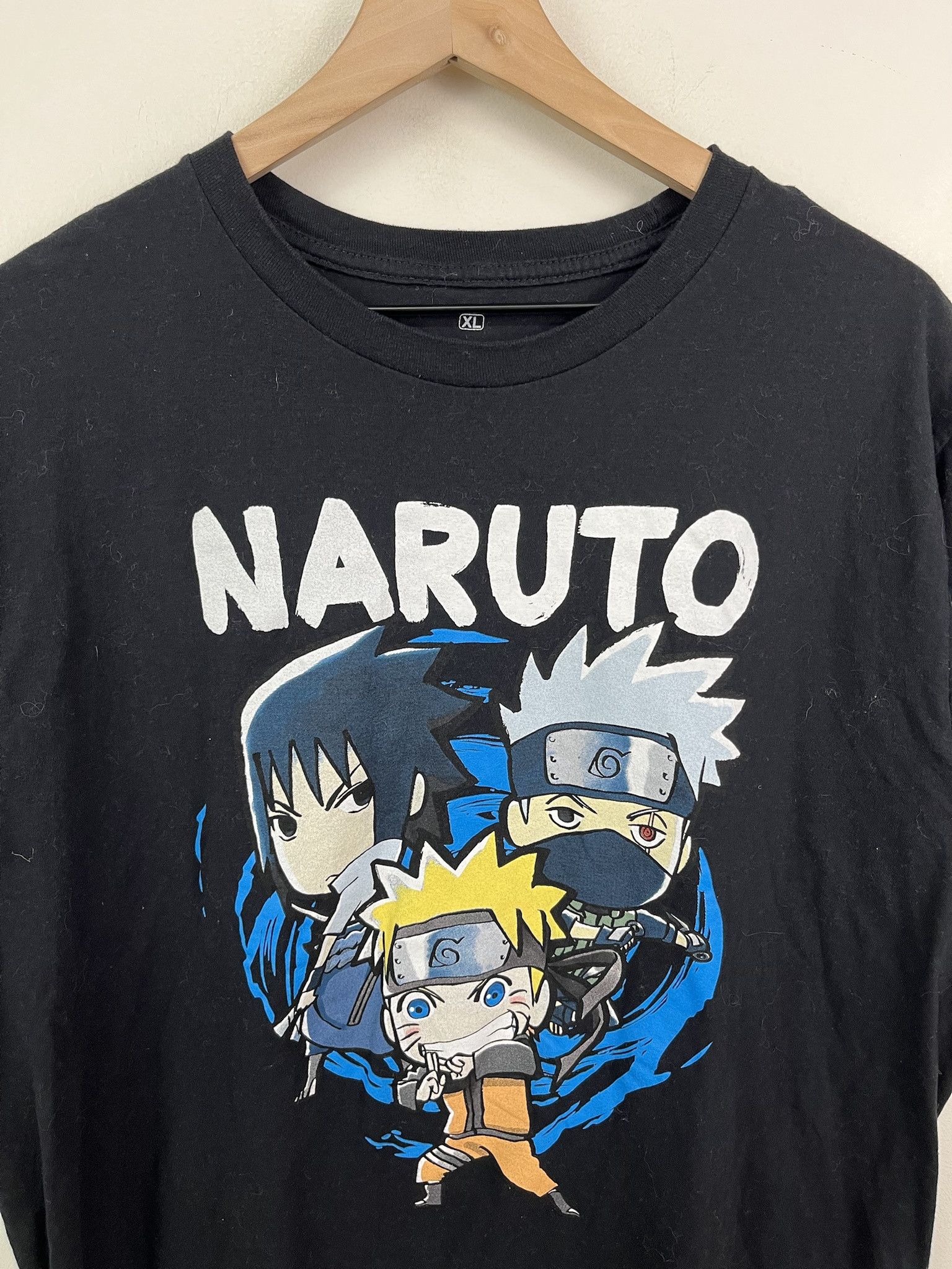 Vintage Y2K Naruto Sasuke Itachi Anime T Shirt Size XL Size US XL / EU 56 / 4 - 1 Thumbnail