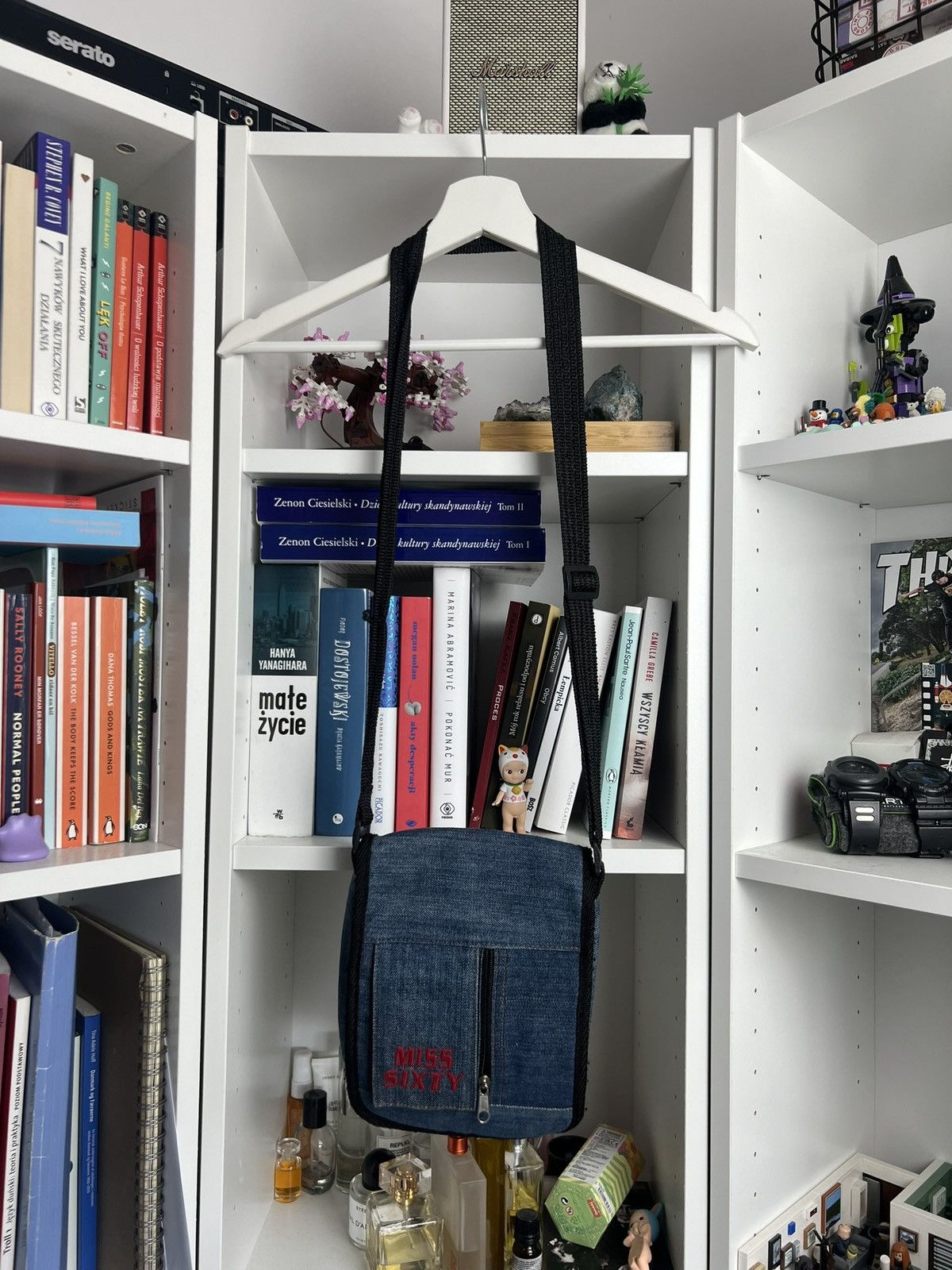 Vintage Y2K Miss Sixty denim shoulder / crossbody bag 90s 00s