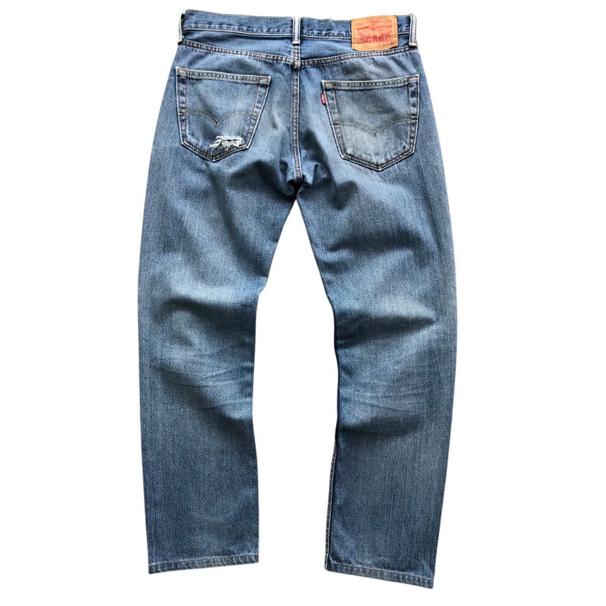 Levi's × Levi's Vintage Clothing Distressed LEVIS 511 button 3937 jeans Size US 32 / EU 48 - 2 Thumbnail