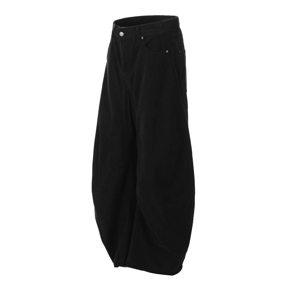 Designer × Japanese Brand × Vintage Utility pleated patchwork loose baggy outdoor cargo pants Size US 32 / EU 48 - 5 Thumbnail