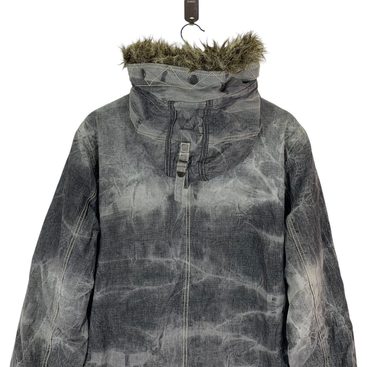 If Six Was Nine × In The Attic × Vintage ⚡️⚡️VINTAGE ALLIX DESIGN WEAR STONE WASH HOODIE JACKET Size US L / EU 52-54 / 3 - 8 Thumbnail