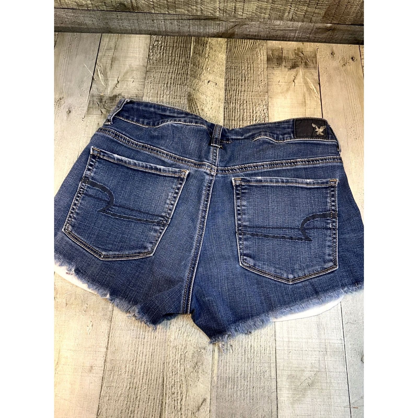 American Eagle Outfitters Womens American Eagle Outfitters Jean Shorts Shorts 6 Blue Pockets Womens Jean Shorts 6 Blue American Eagle Outfitters Jeans Shorts Size 28" / US 6 / IT 42 - 4 Thumbnail