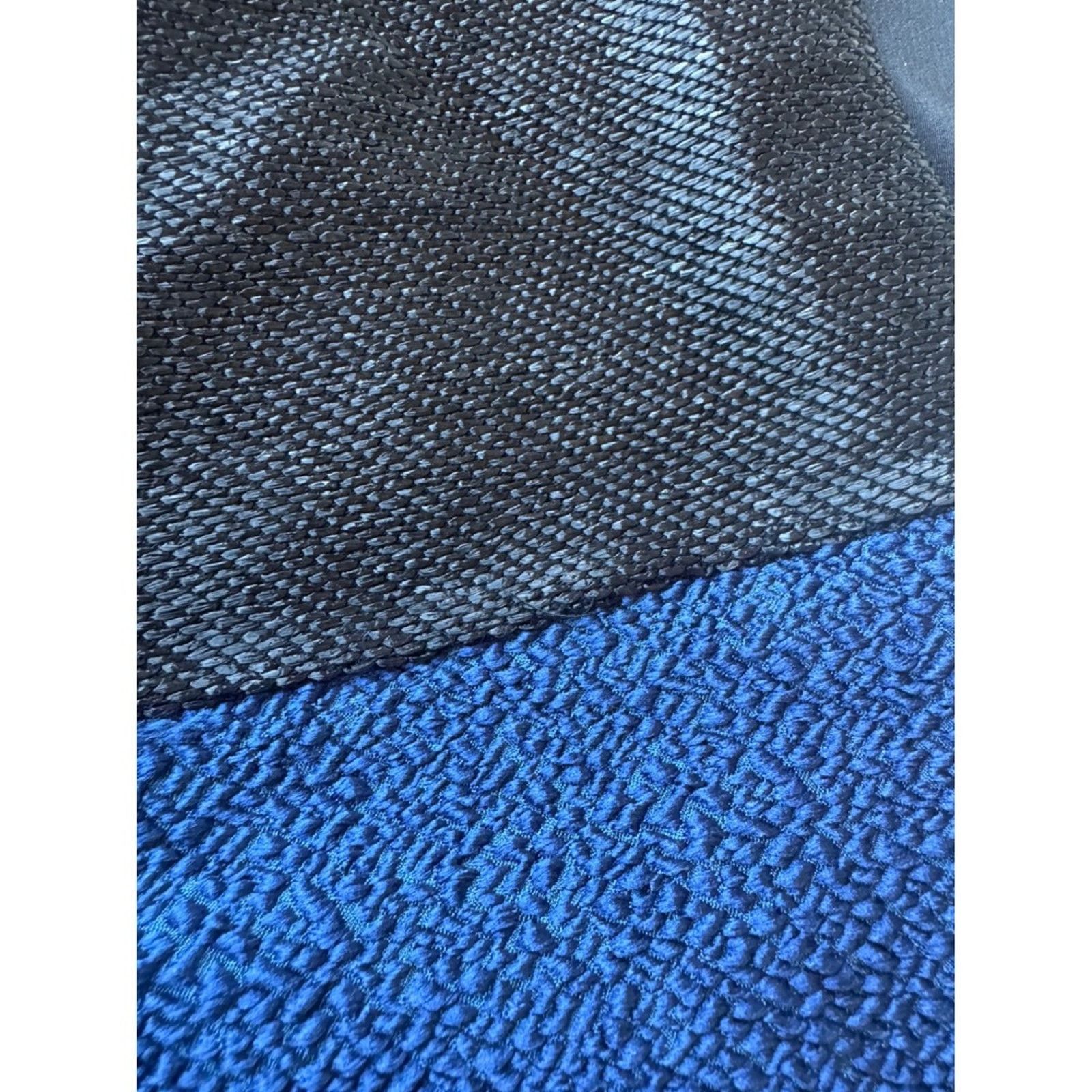 Closet London PAPER LONDON Black Blue Textured Sleeveless Maxi Dress Size M / US 6-8 / IT 42-44 - 8 Thumbnail