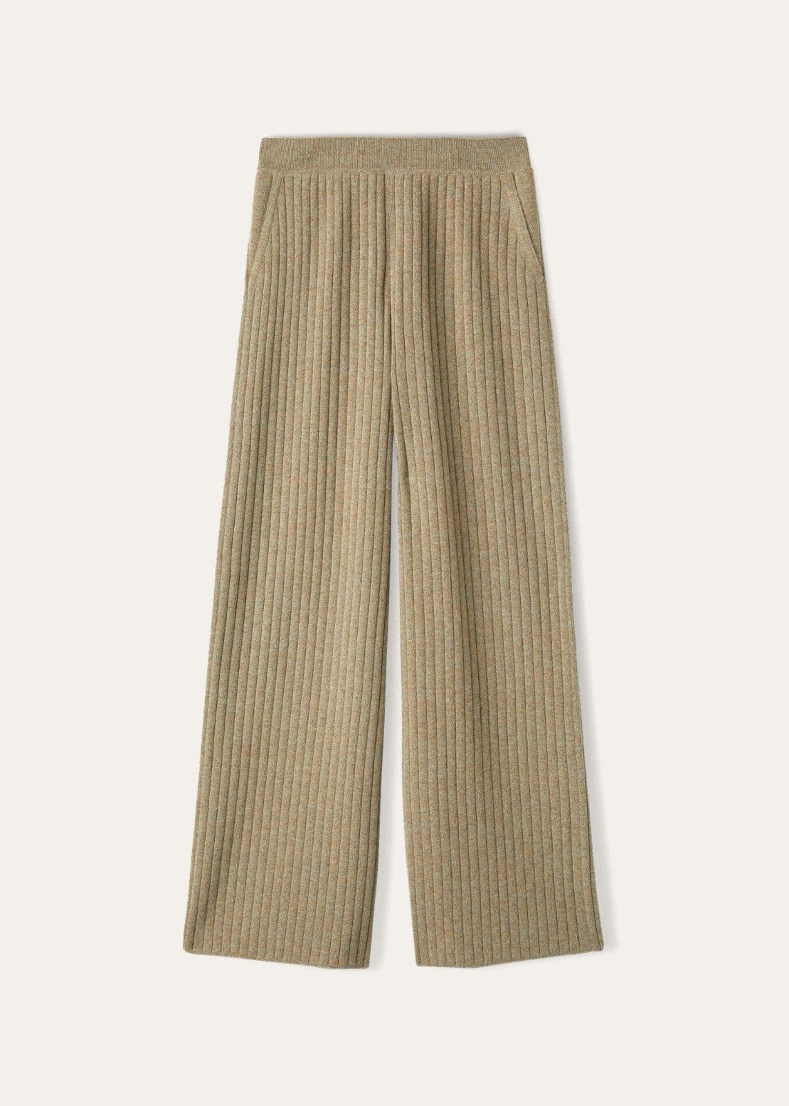 Loro Piana o1srvl11e0824 Maras Cashmere Regular Trouser in Taupe Size 30" / US 8 / IT 44 - 1 Thumbnail