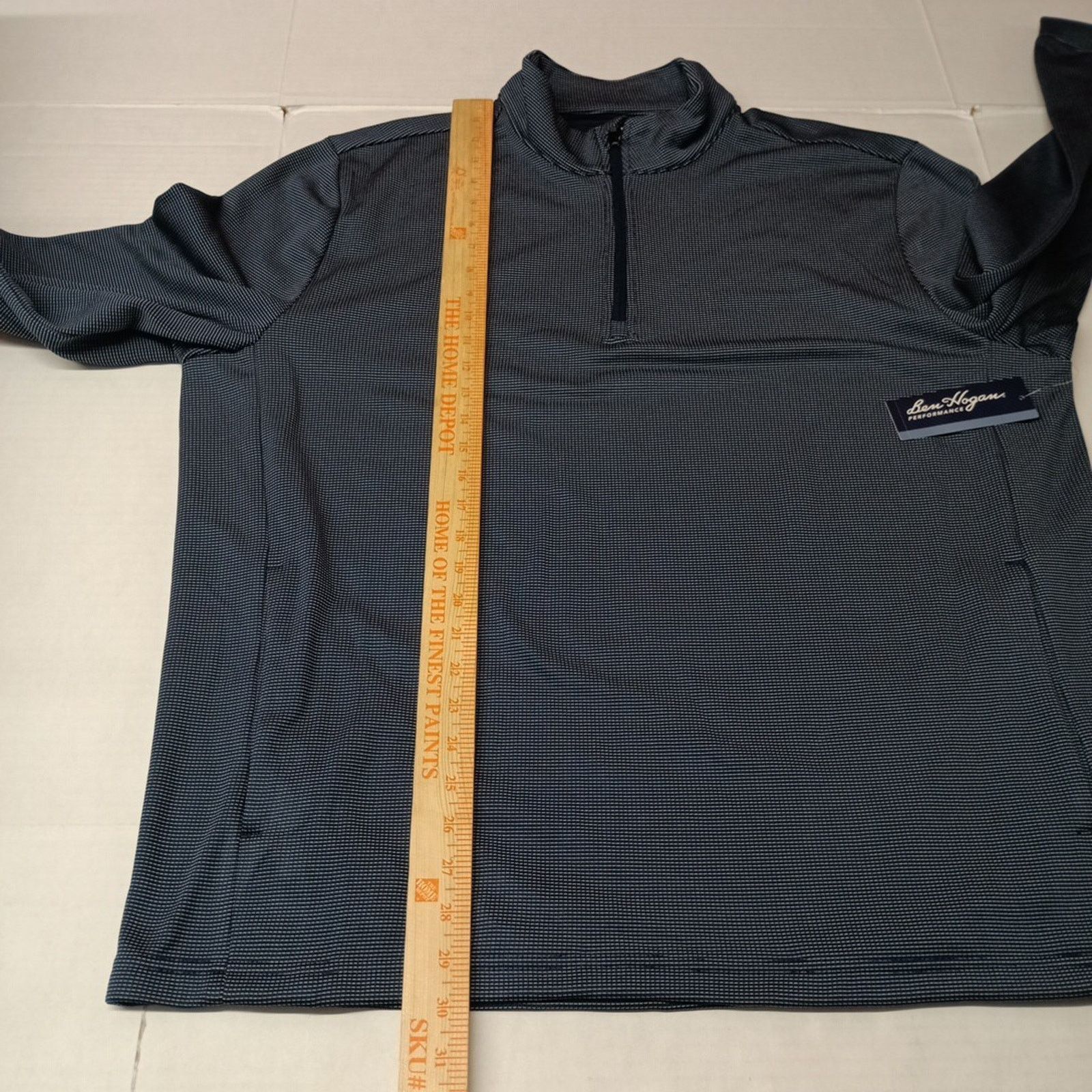 Other Ben Hogan Men's XL 46/48 Blue 1/4 Zip Golf Pullover Sweater Size US XL / EU 56 / 4 - 7 Thumbnail