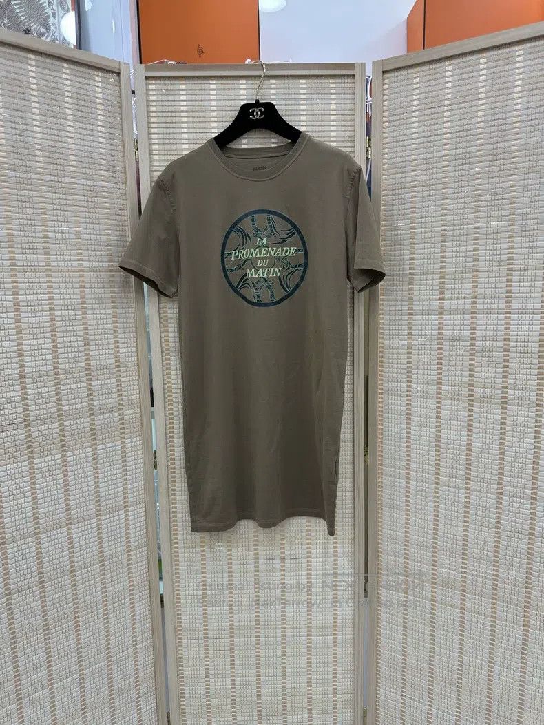 Hermes Hermes Long T-shirt with soft and smooth fabric Size XS / US 0-2 / IT 36-38 - 1 Thumbnail