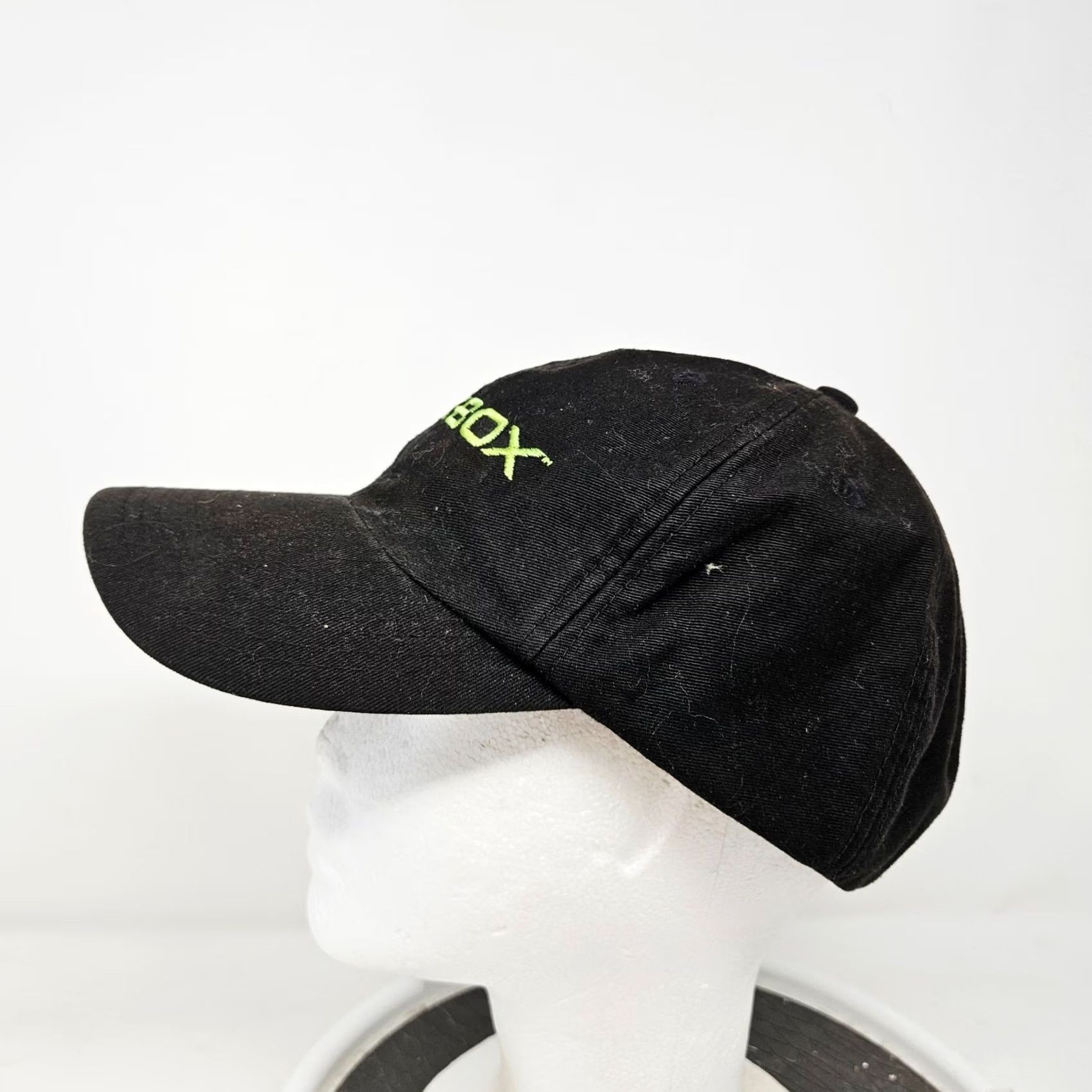 Vintage VINTAGE XBOX Promo Hat Cap Strap Back Adjustable RARE Black Unisex Adults One Size Cotton Baseball Cap Men Women Size ONE SIZE - 3 Thumbnail