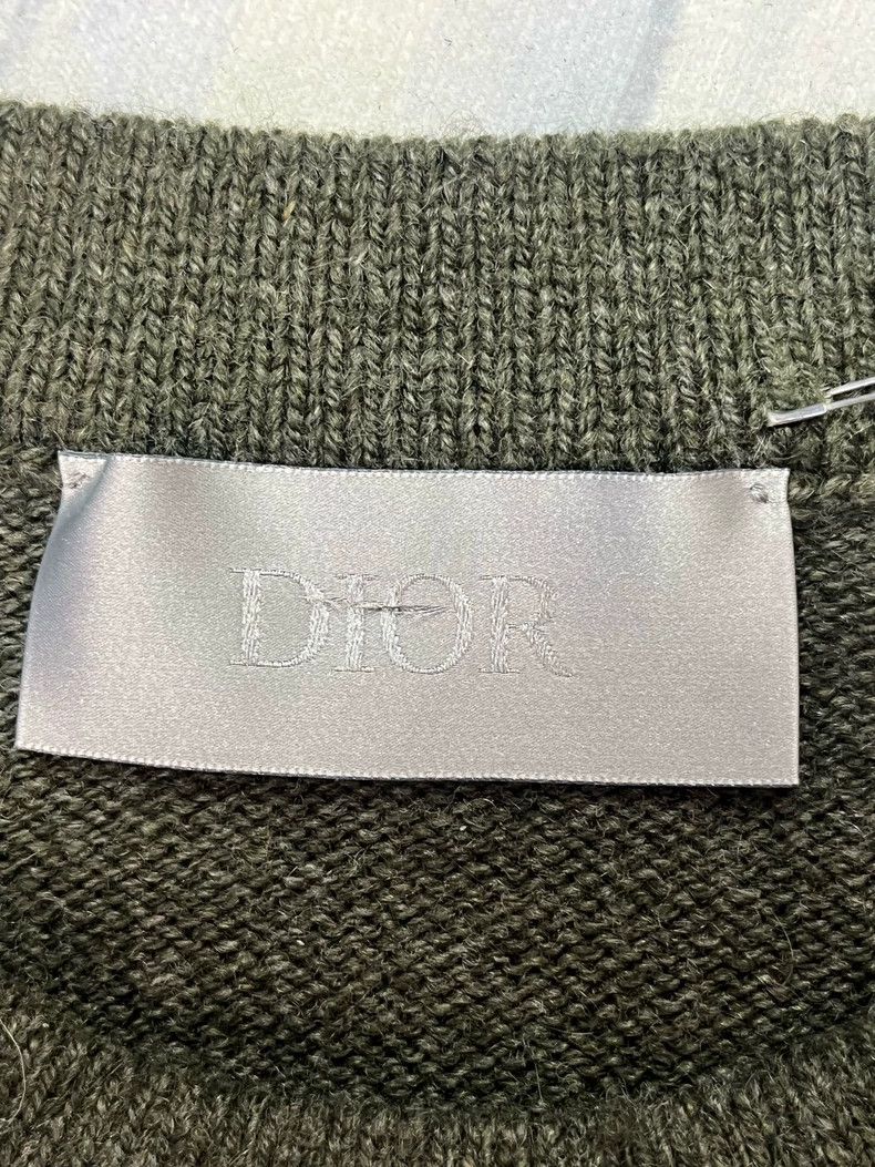 Dior Dior Letter logo blade series shield round-neck knitted sw Size US XS / EU 42 / 0 - 3 Thumbnail