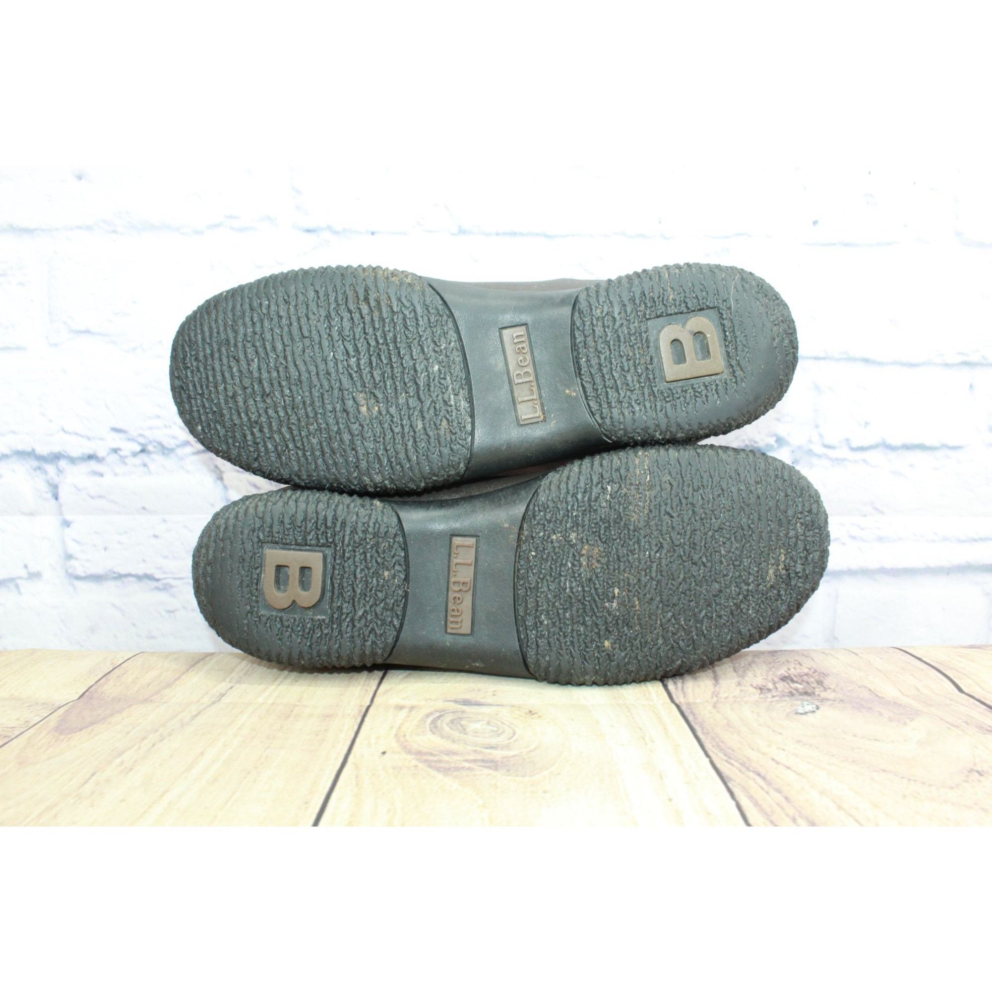 L.L. Bean LL Bean Mens Brown Leather Traverse Slip-on Trail Shoes Size US 11 / EU 44 - 9 Thumbnail