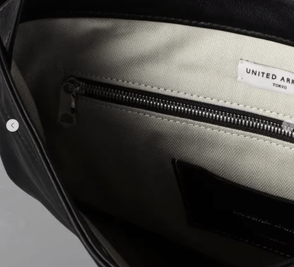 United Arrows Leather Shoulder Bag