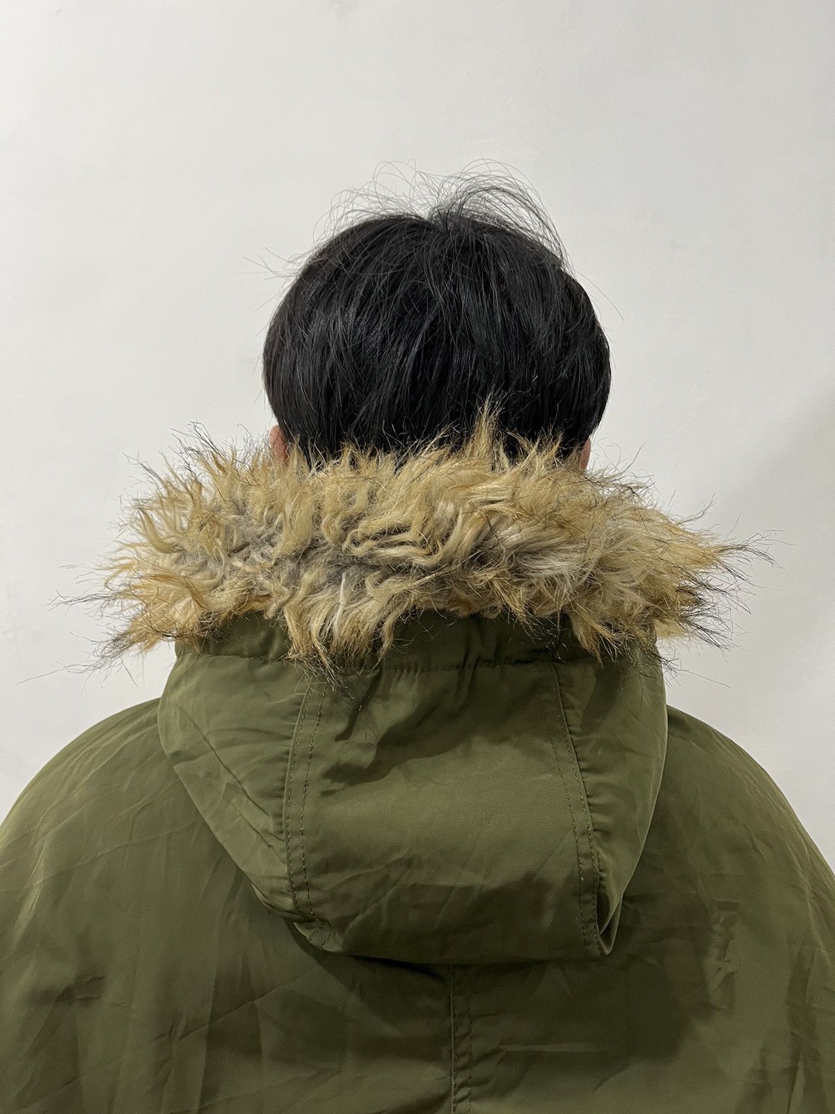 If Six Was Nine 2000s Bomber N2B Type KMRii Style Puffer Faux Fur Jacket Size US L / EU 52-54 / 3 - 6 Thumbnail