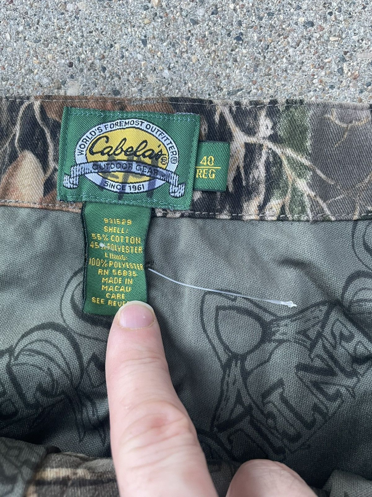 Cabelas × Vintage Cabela’s X Realtree Camo Cargo Pants Size US 38 / EU 54 - 4 Thumbnail