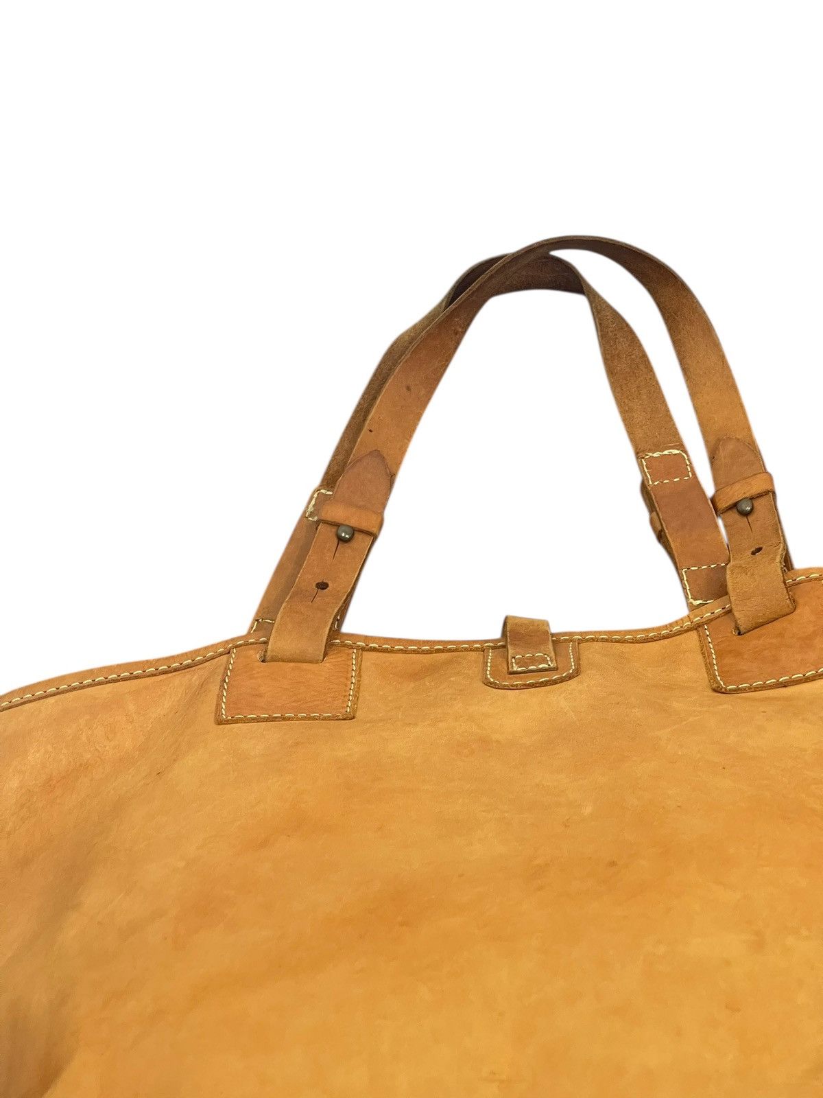 Genuine Leather Full Leather Beauty Patina Peaks Peak Japan Tote Bag 2🟩1 Size ONE SIZE - 17 Thumbnail