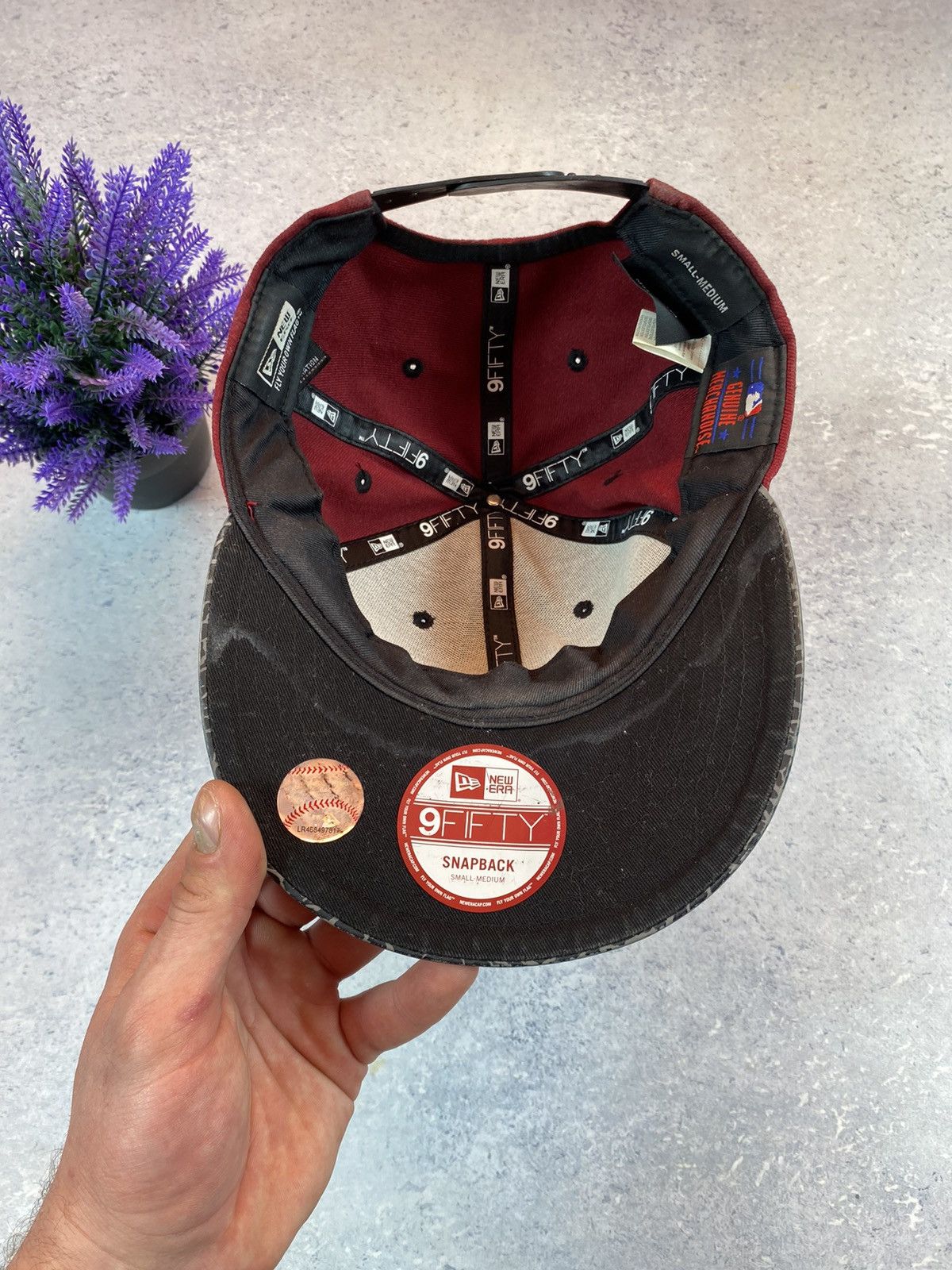 NBA × New Era × Vintage SOX NBA Red SnapBack Size ONE SIZE - 6 Thumbnail