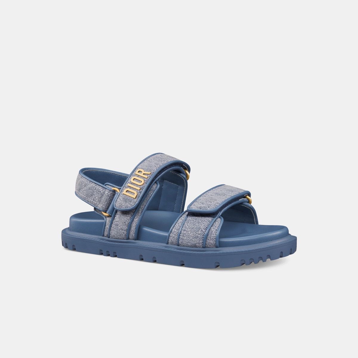 Dior o1bcso1str0226 Dioract Sandal in Blue Size US 10 / IT 40 - 2 Thumbnail