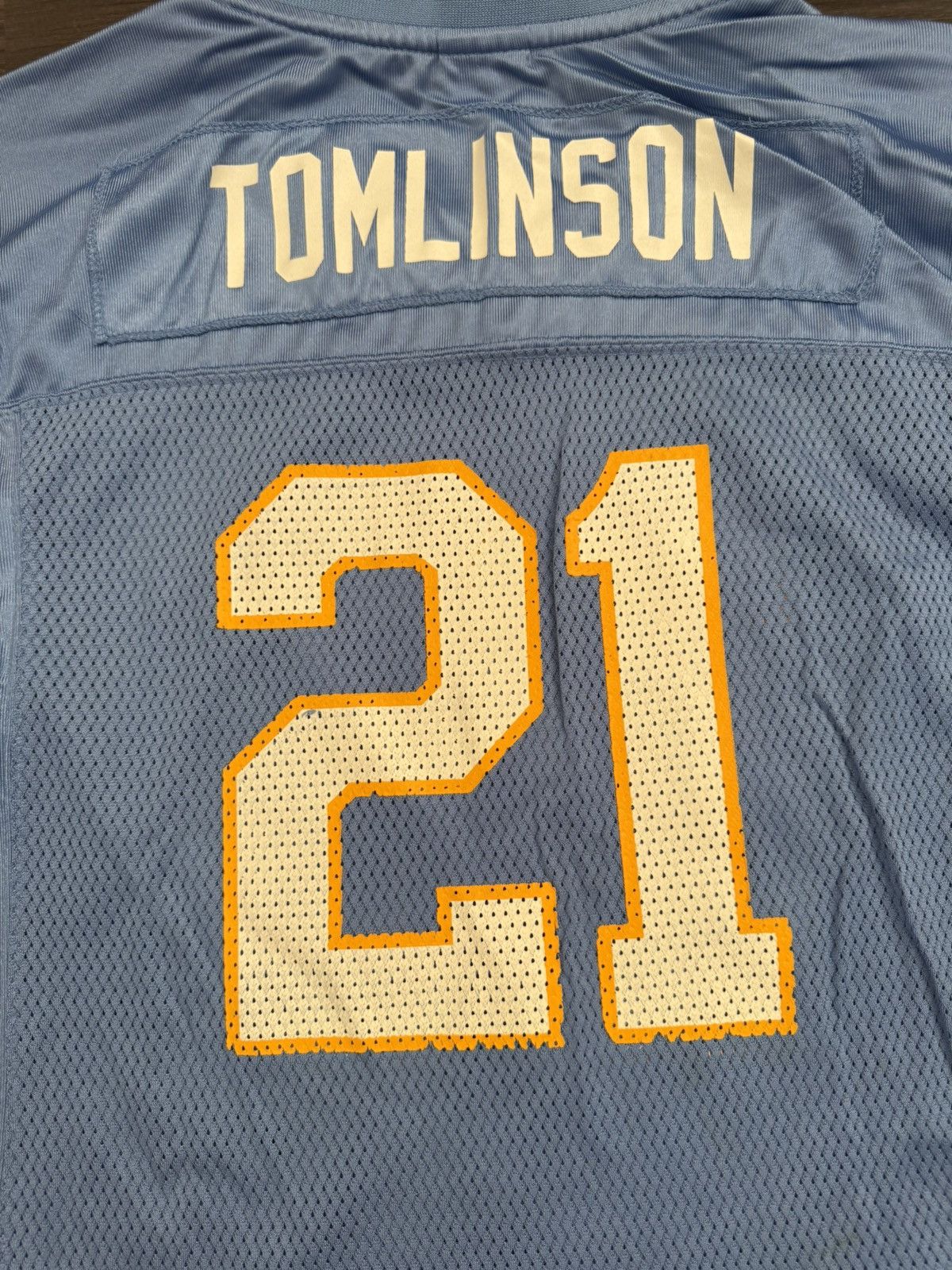Reebok YOUTH San Diego Chargers LaDainian Tomlinson #21 NFL Jersey Size US XXS / EU 40 - 7 Thumbnail