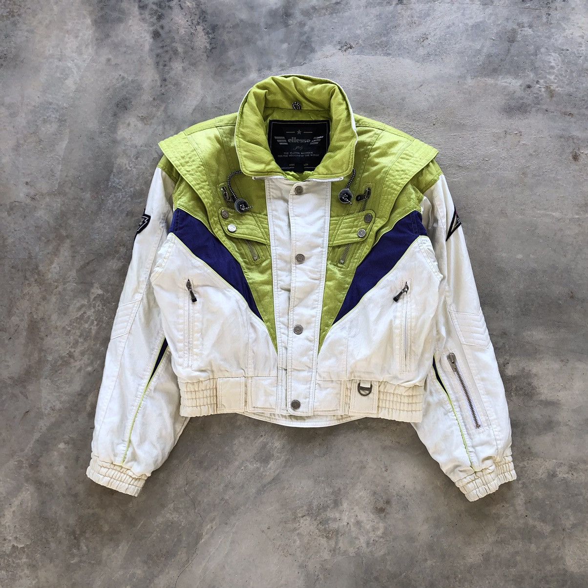 【563】ellesse スキーウェア　セットアップ ゴールドウィン ELLESSE Made By Goldwin Ski Jacket