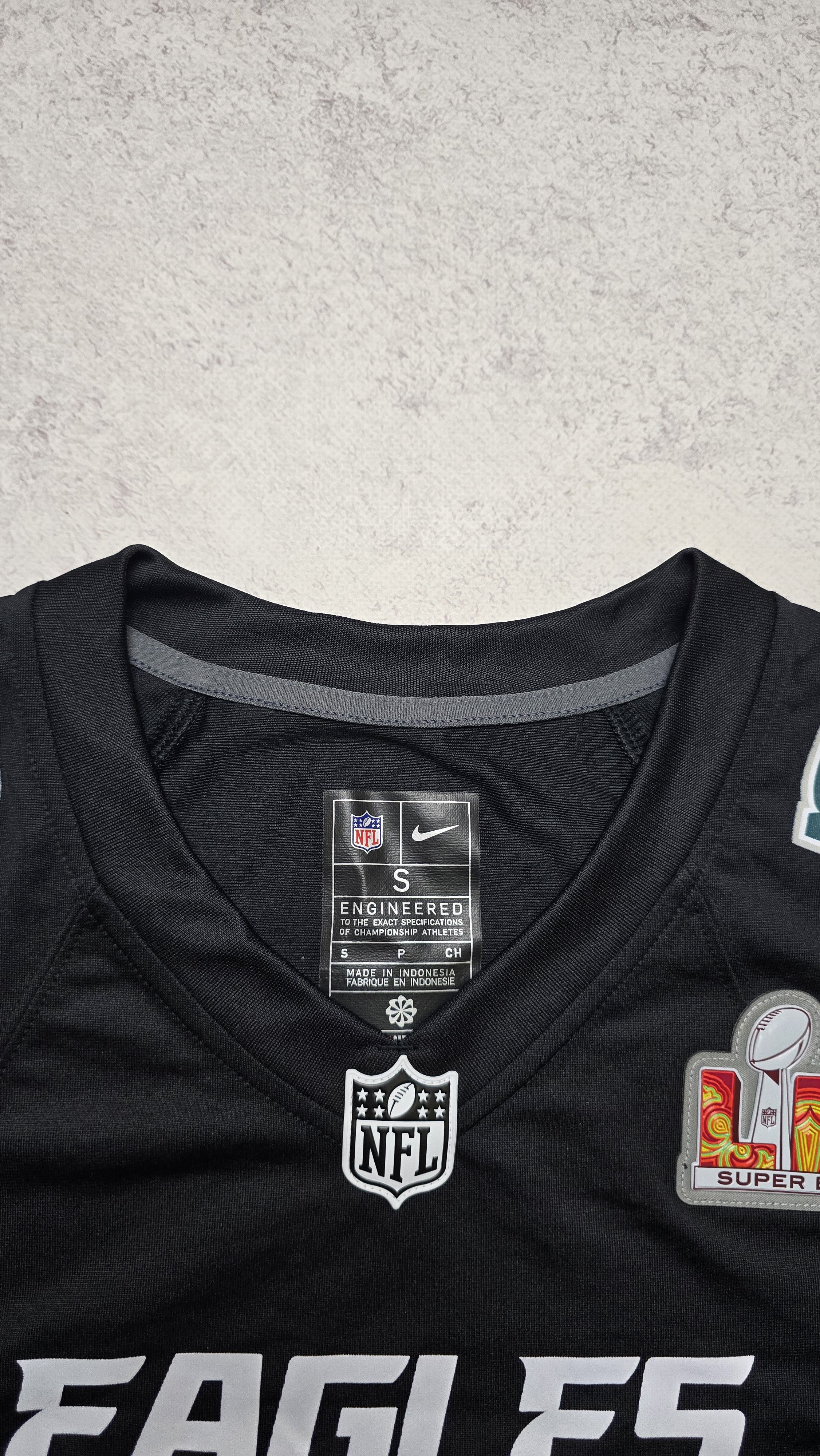Nike Saquon Barkley Eagles Nike Super Bowl LIX Champions Jersey Size US S / EU 44-46 / 1 - 19 Thumbnail