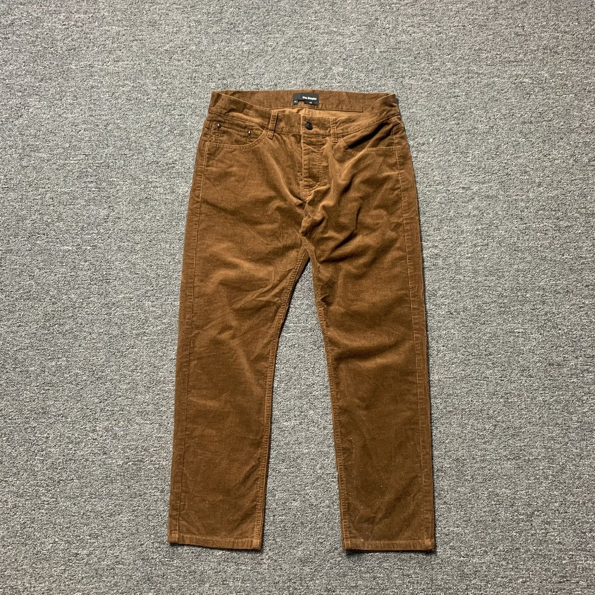 The Kooples Brown Corduroy Trousers Size US 31 - 1 Thumbnail