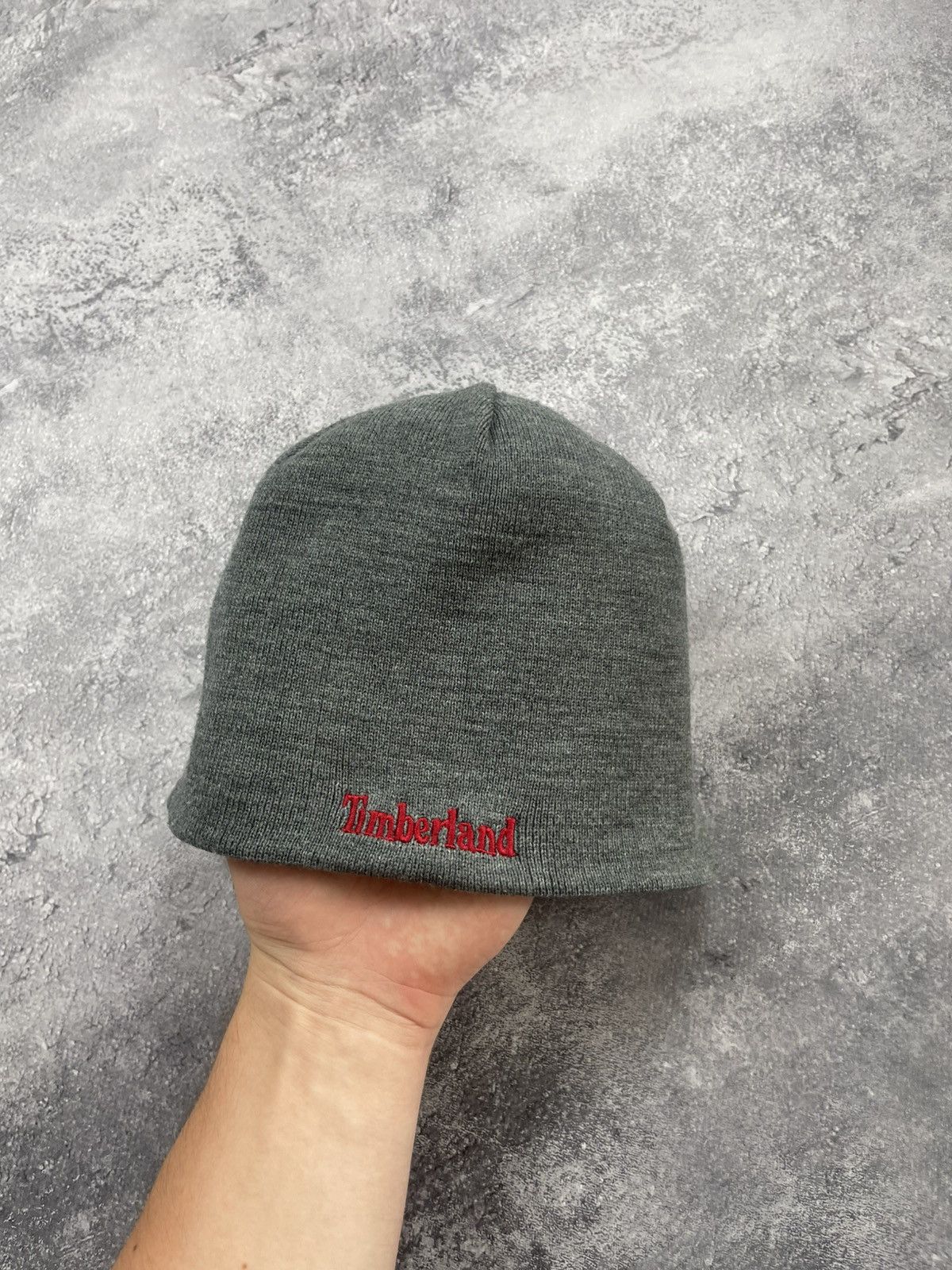 Timberland Vintage Timberland Big Logo Beanie Hat Rare Y2K Cap Size ONE SIZE - 2 Thumbnail
