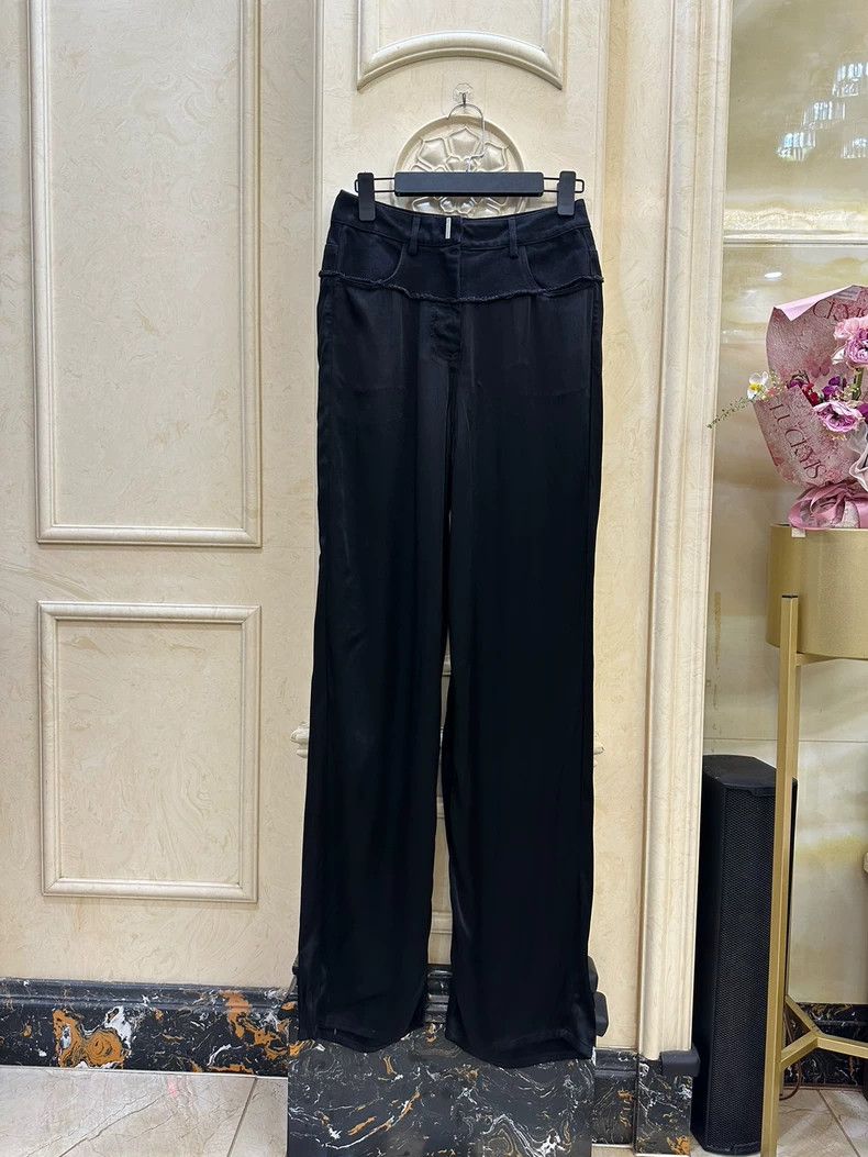 Givenchy Givenchy Black Denim Waist Casual Pants - dmc Size US 30 / EU 46 - 1 Thumbnail