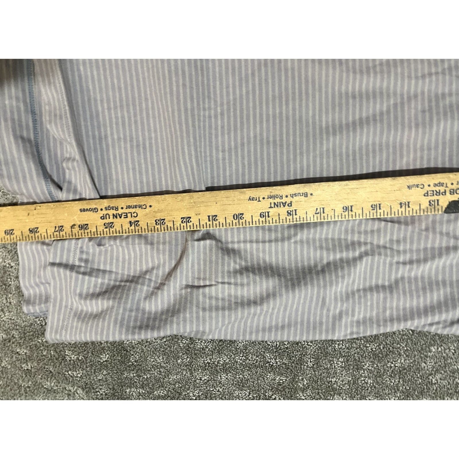 Banana Republic Banana Republic Polo Shirt Men's Slim Size XL Gray Striped Cotton Polo Shirt - 2000s Y2K - Banana Republic Factory - Regular Fit Size US XL / EU 56 / 4 - 5 Thumbnail