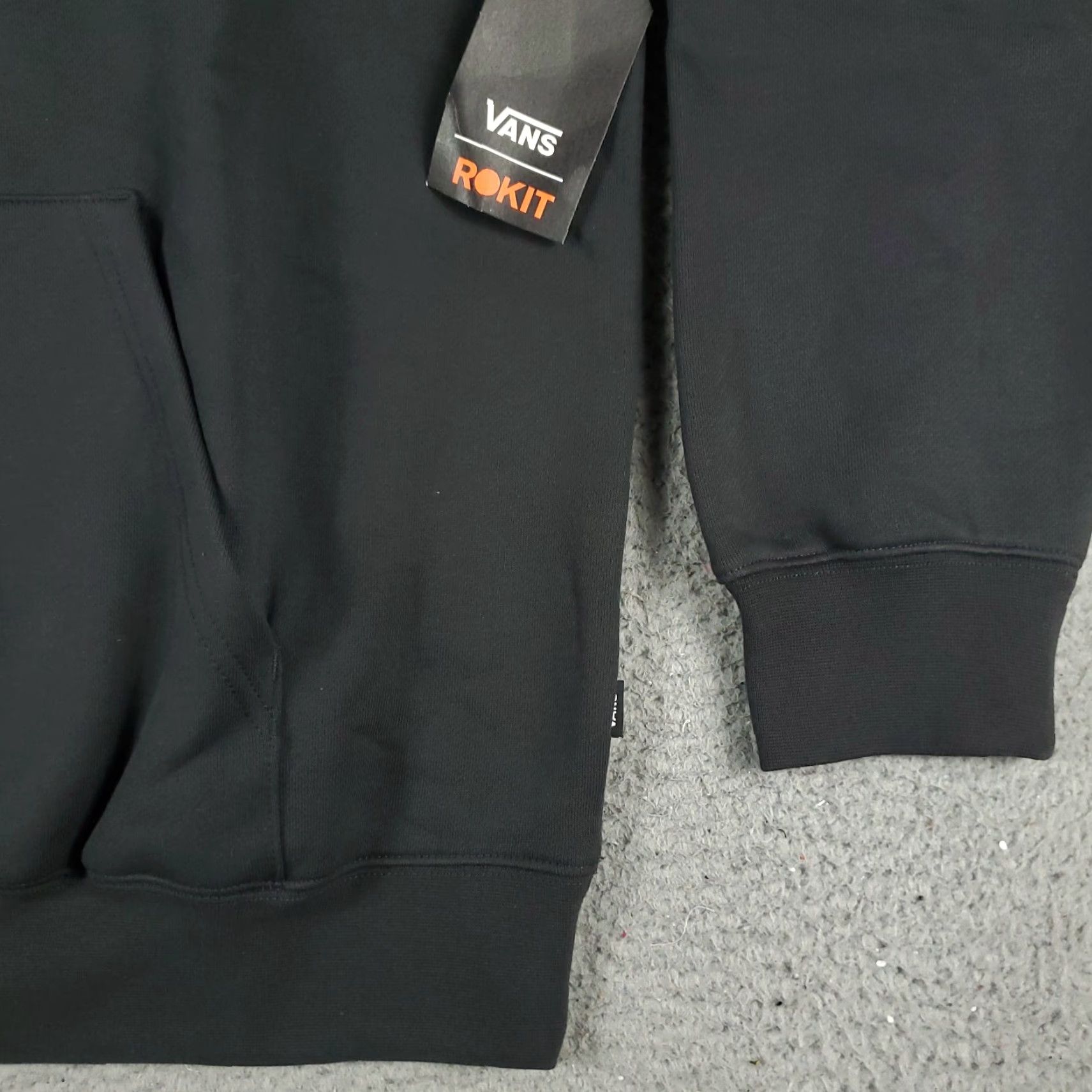 Vans VANS Hoodie Pullover Mens Medium Gray Long Sleeve Mock Neck Classic Outdoor Size US M / EU 48-50 / 2 - 4 Thumbnail