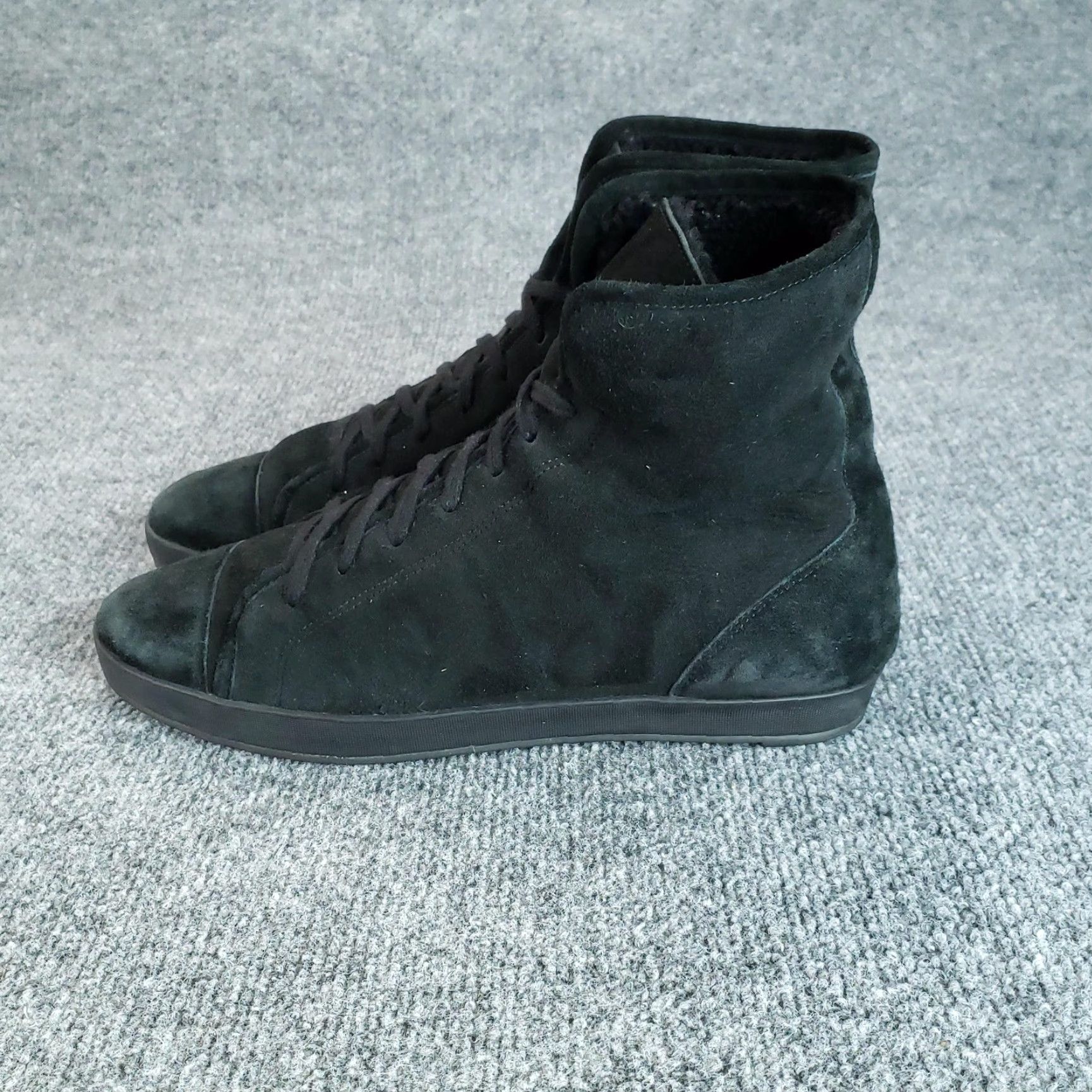 Eileen Fisher Eileen Fisher Boots Black Suede Lace Up Ankle Flat Booties Womens Size 9 Size US 9 / IT 39 - 5 Thumbnail