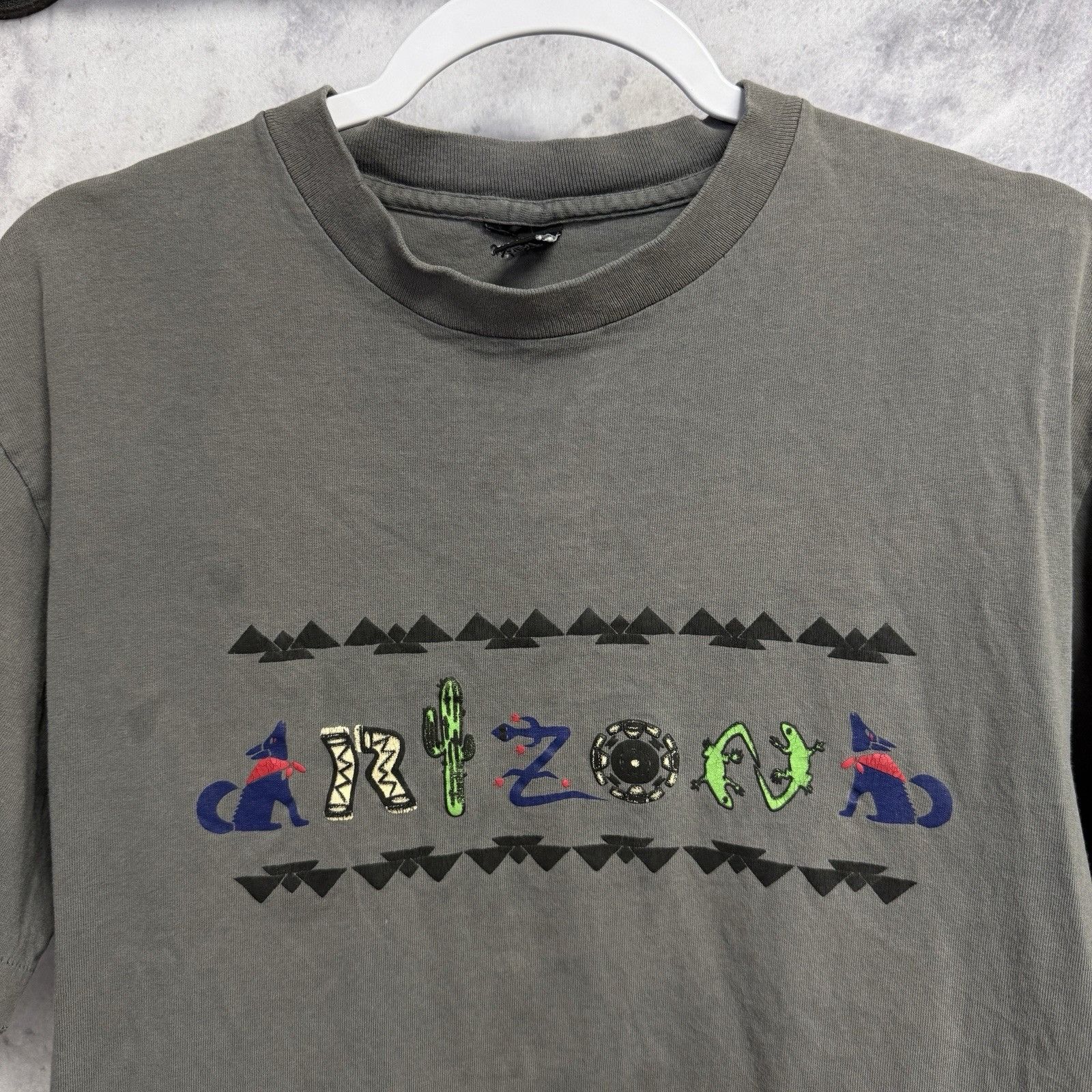 Vintage Vintage 90s Arizona Travel T Shirt Mens Large Single Stitch Size US L / EU 52-54 / 3 - 1 Thumbnail