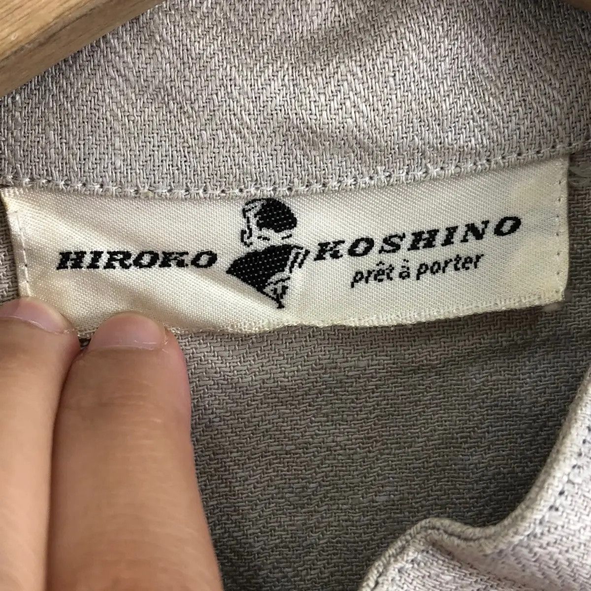 Vintage Vintage HIROKO KOSHINO LONDON Pret A Porter Coat Blouse Size L / US 10 / IT 46 - 6 Thumbnail