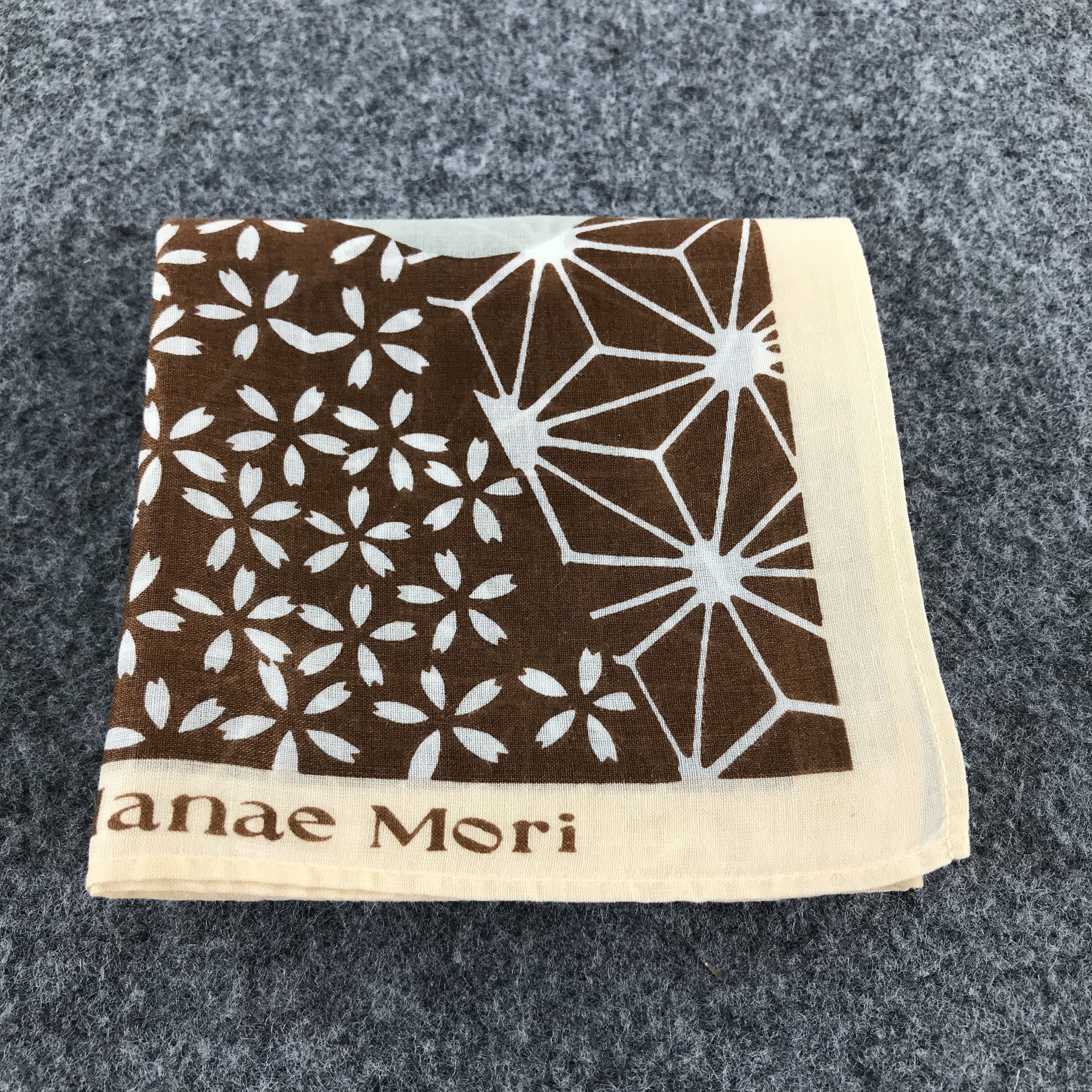 Hanae Mori Hanae Mori Sakura Design Handkerchief Neckerchief H604 Size ONE SIZE - 7 Thumbnail