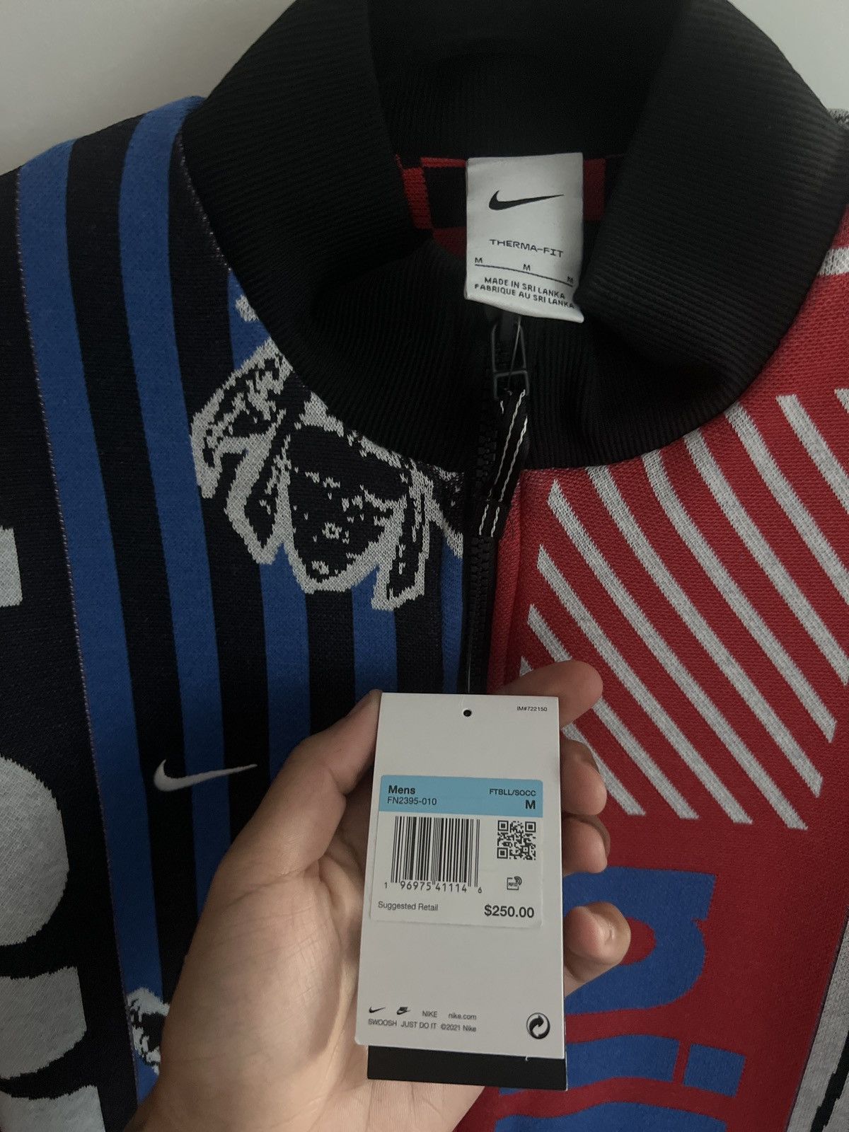 Nike Nike Culture of Football Therma-FIT Full-Zip Jacket Size US M / EU 48-50 / 2 - 3 Thumbnail