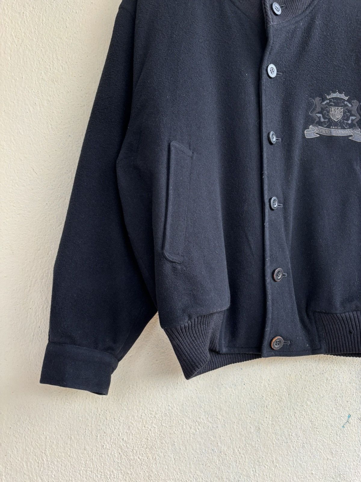 Balmain × Pierre Balmain Pierre Balmain Button Ups Wool Jacket Size US L / EU 52-54 / 3 - 5 Thumbnail