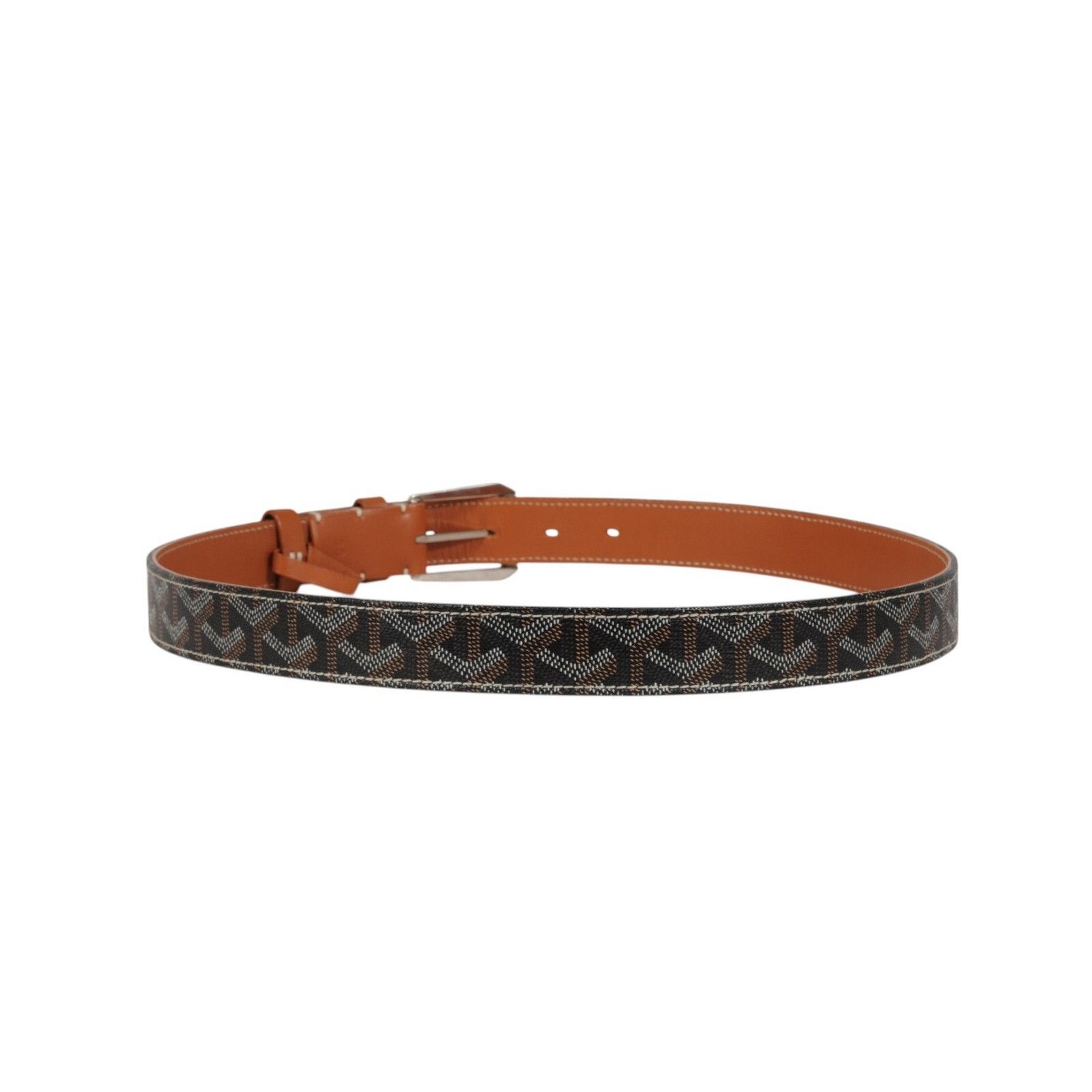 Fregate Belt 90 31 32 Black Brown Leather - 02533