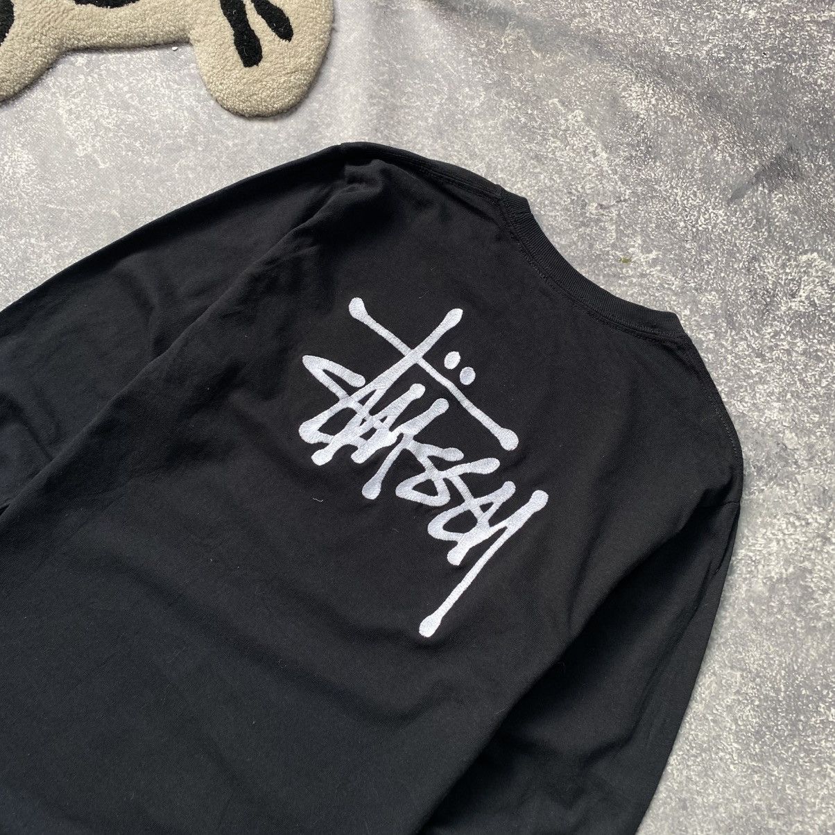 Japanese Brand × Stussy Men’s Stussy Big Logo Streetwear y2k Japanese Longsleeve Size US M / EU 48-50 / 2 - 2 Thumbnail