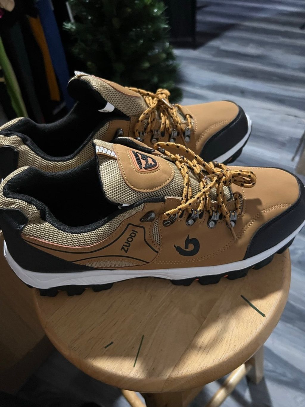 The Unbranded Brand Men's Unbranded Athletic Shoes Brown Black Size 10 Size US 10 / EU 43 - 3 Thumbnail