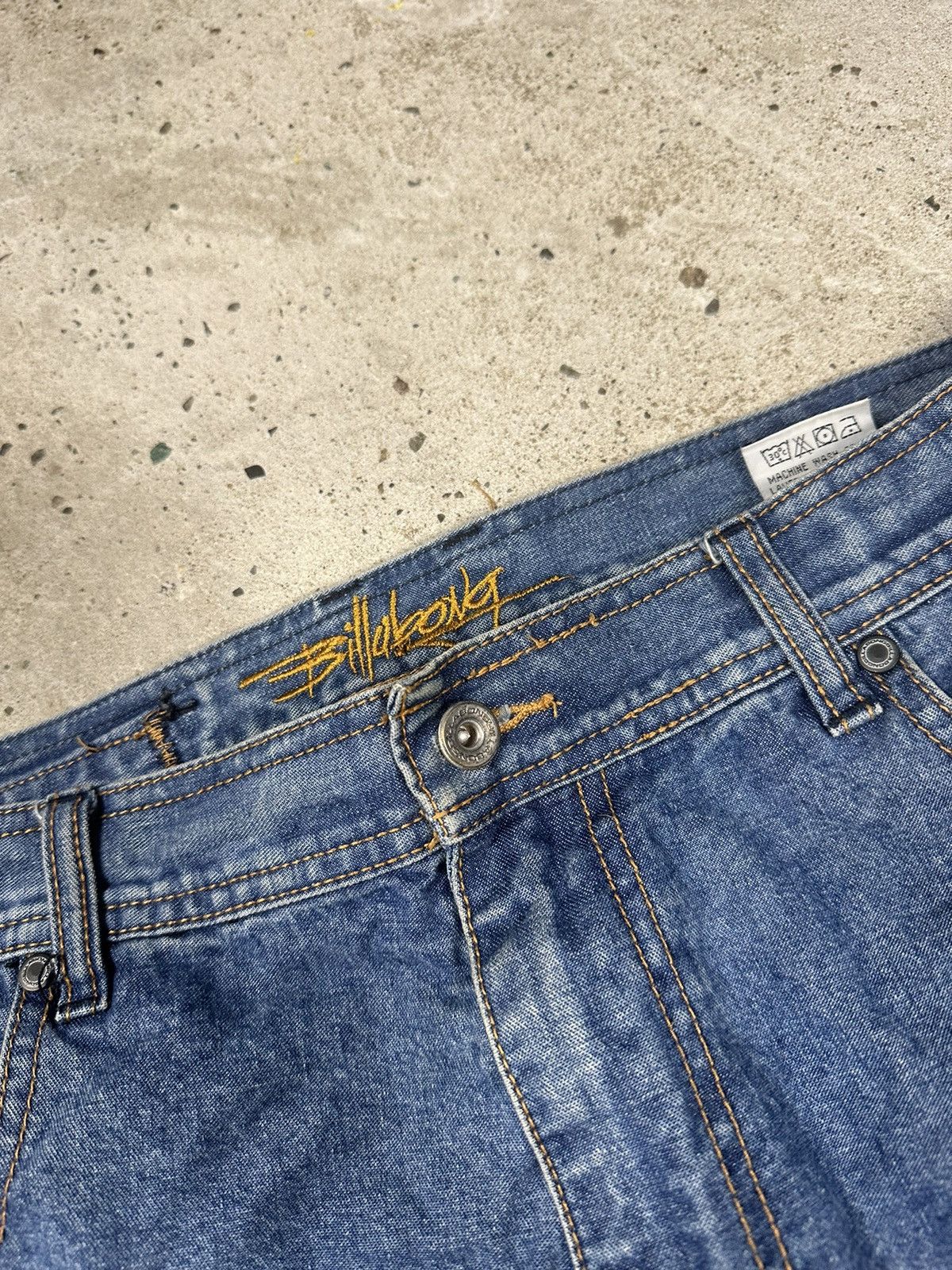 Billabong × JNCO × Vintage Vintage Y2K Billabong Ultra Baggy Carpenter Denim Pants Size US 34 / EU 50 - 14 Thumbnail