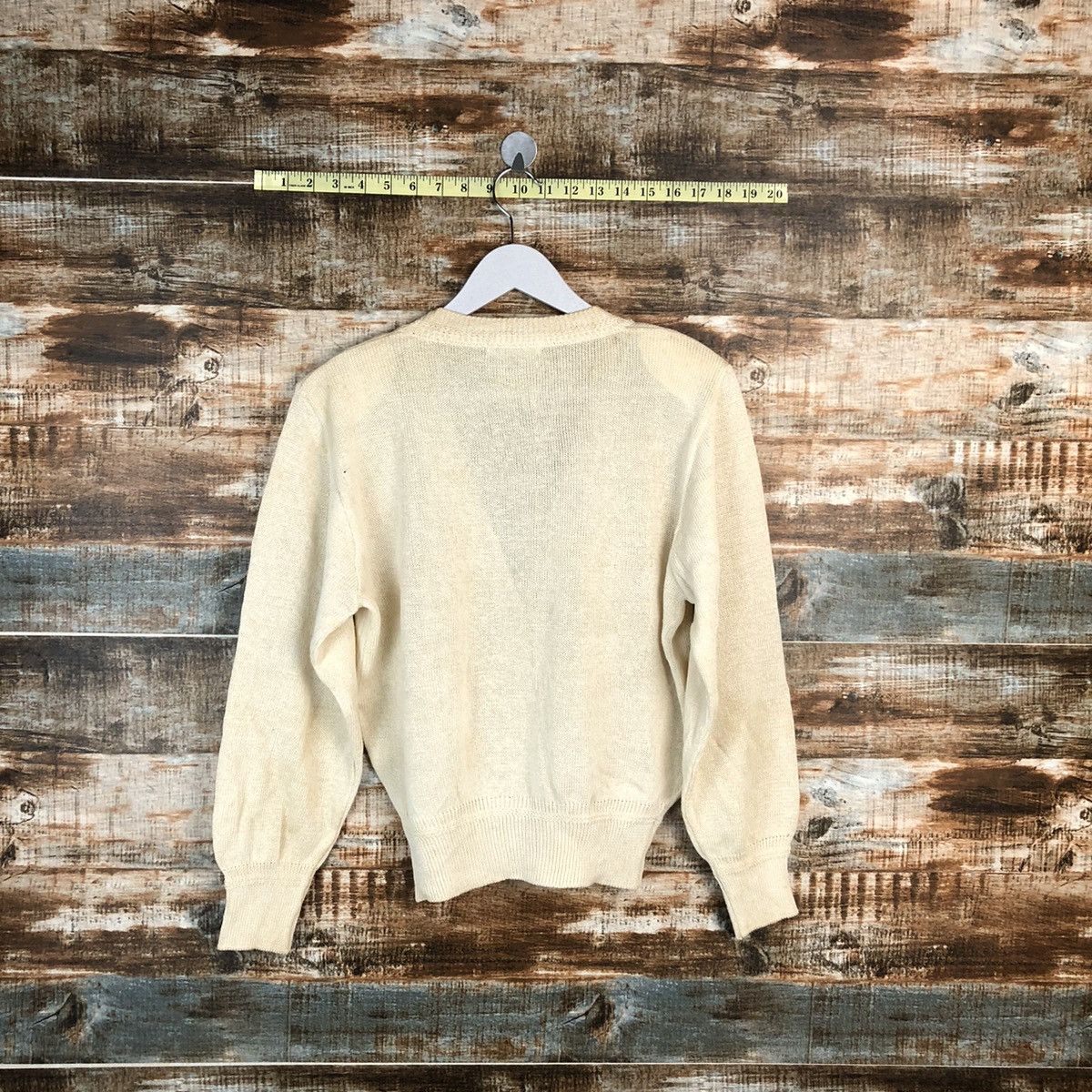 Homespun Knitwear Ellel Saison Brown Cardigan Knitwear #A1603 Size S / US 4 / IT 40 - 12 Thumbnail